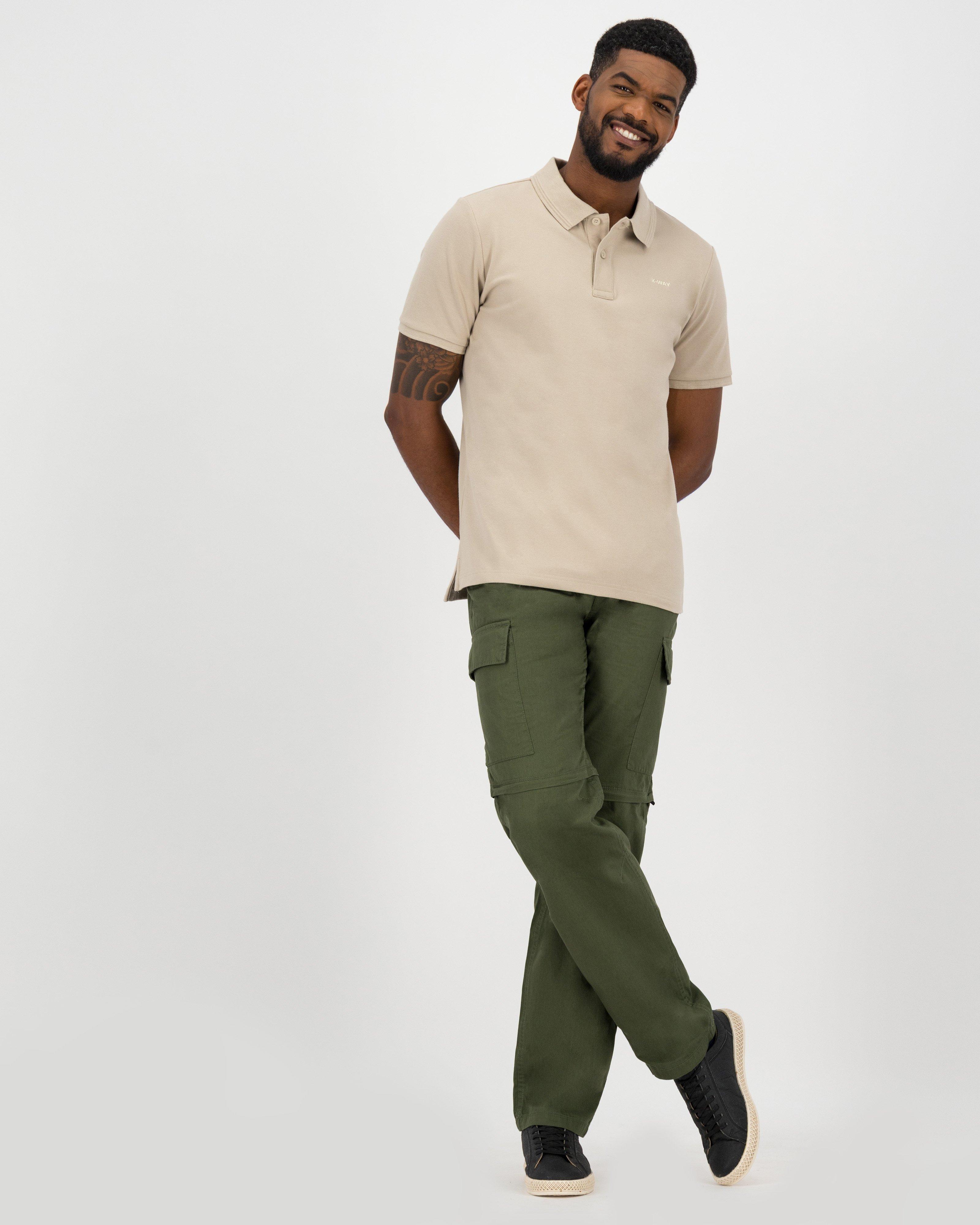 K-Way Elements Men's Golfer -  Stone