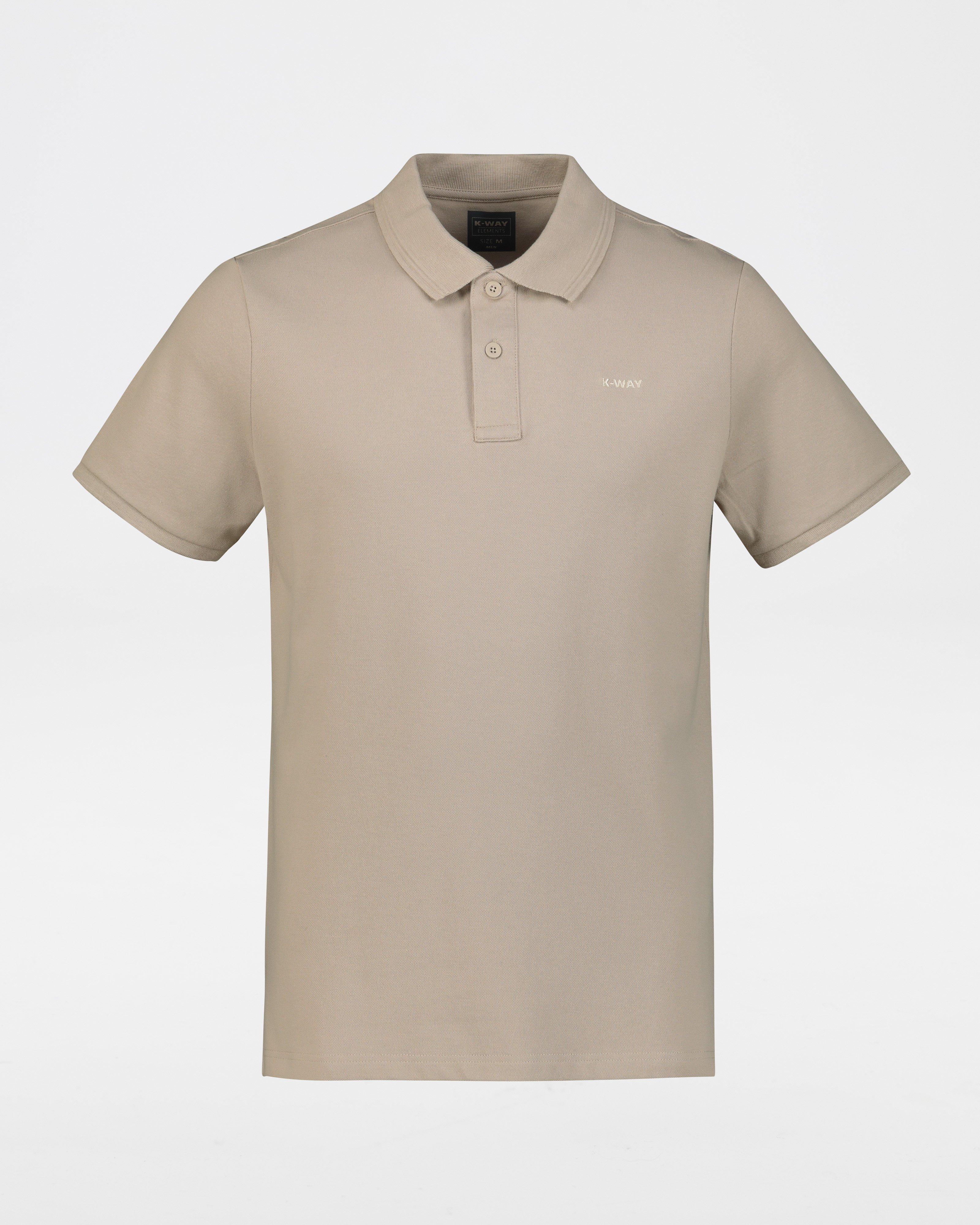 K-Way Elements Men's Golfer -  Stone