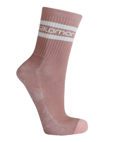 Salomon Sporty Crew Socks -  stone