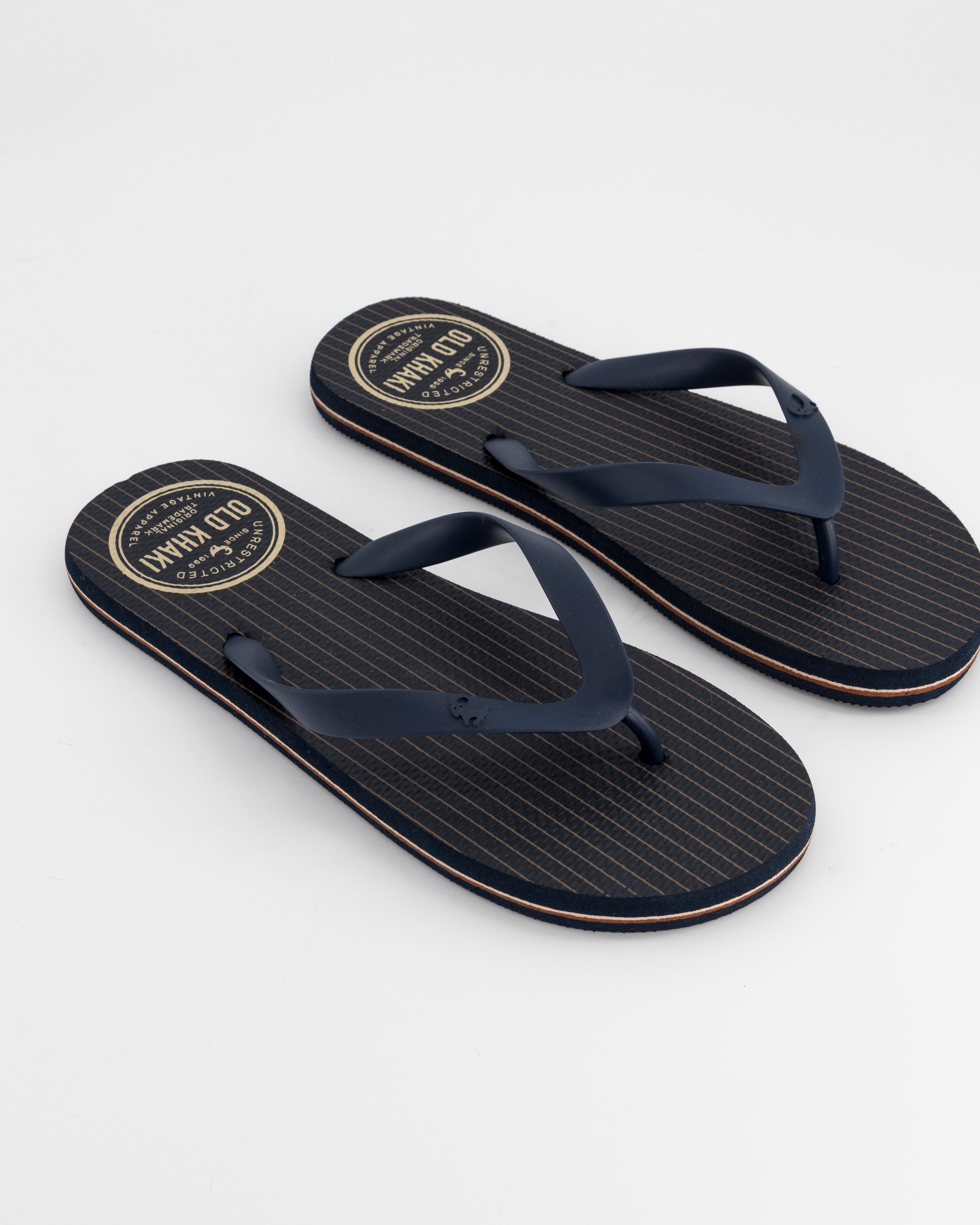 Old khaki 2025 flip flops