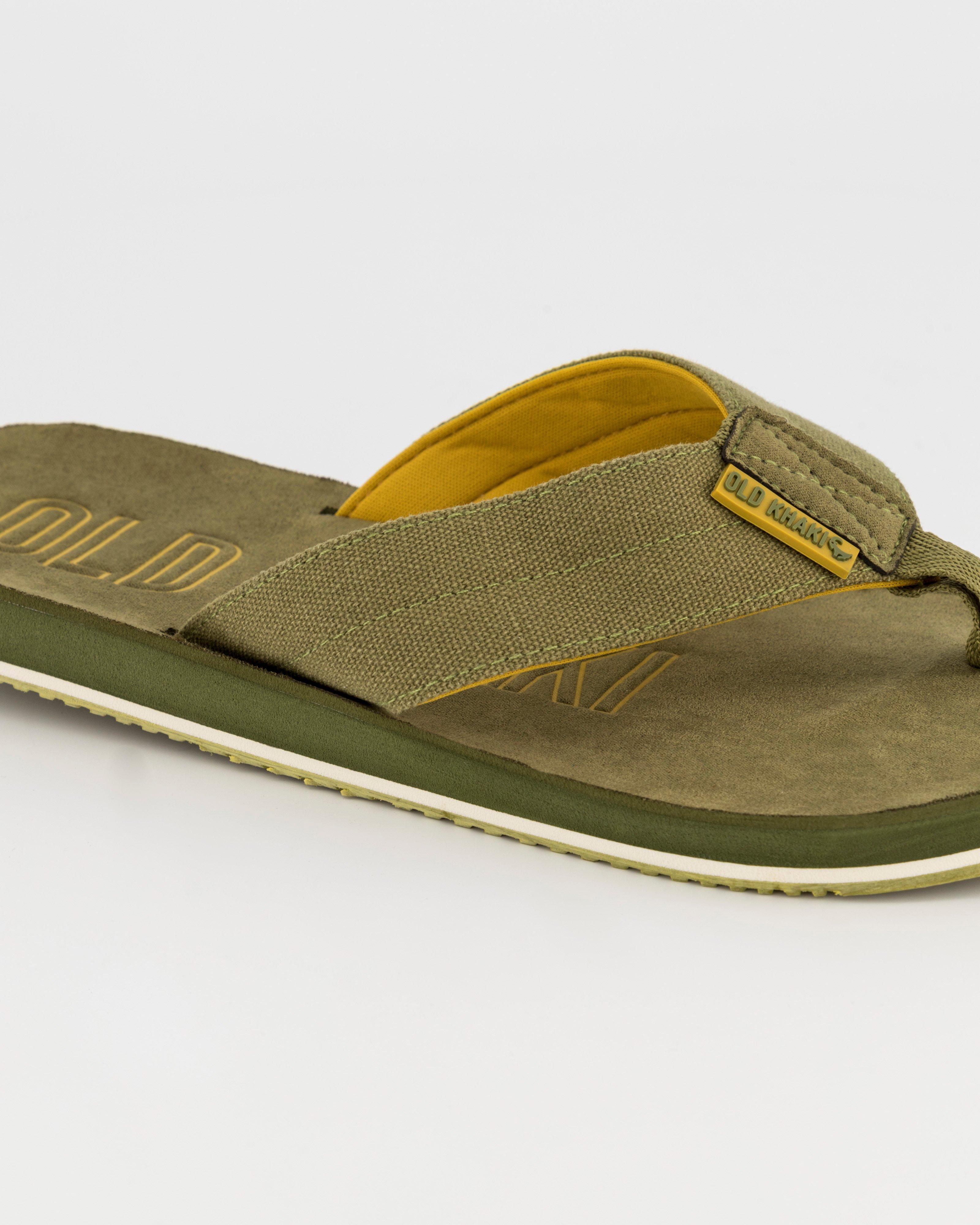 Old Khaki Men's Cruz Flip Flops -  Olive