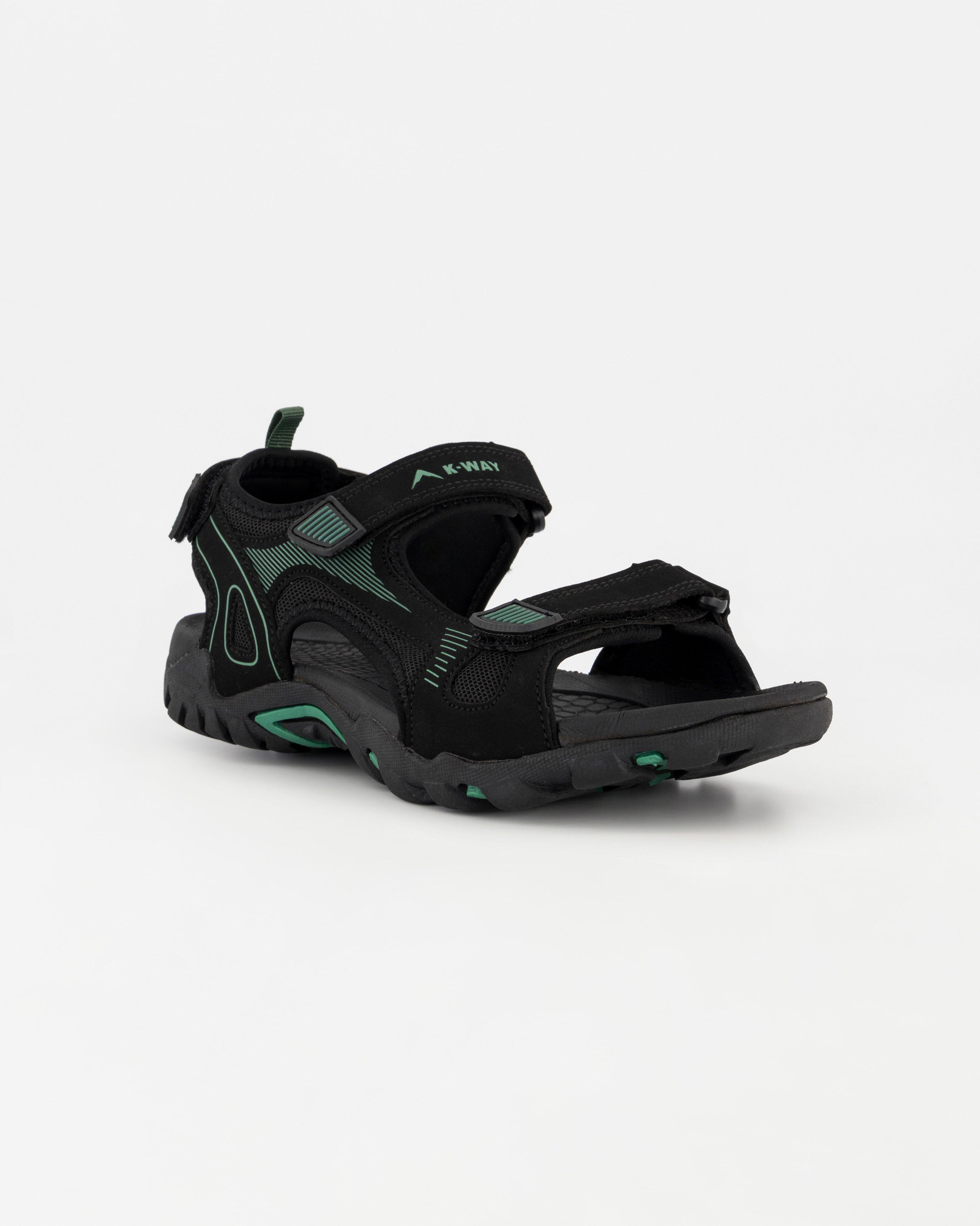 K-Way Kids Venture Sandals -  Black