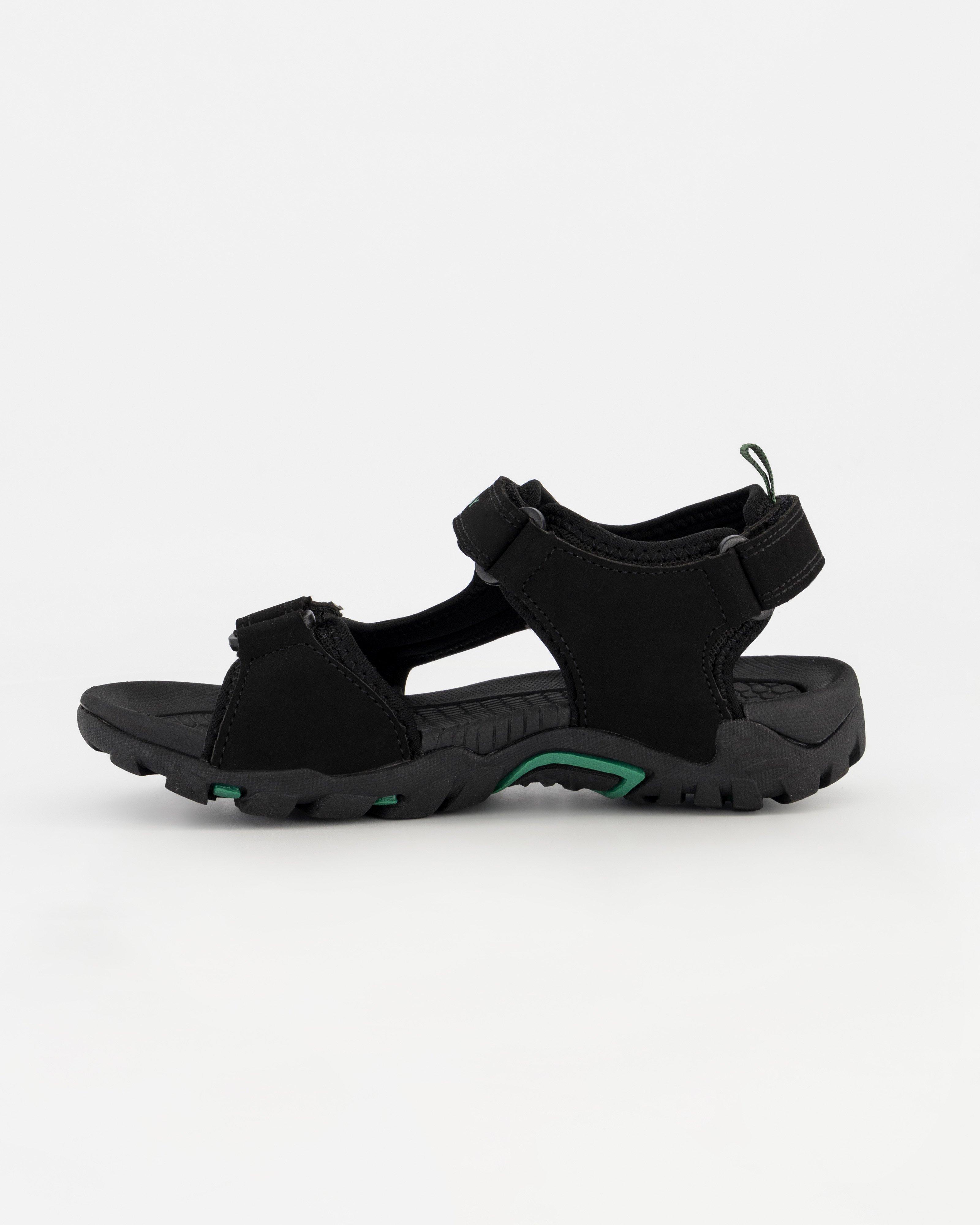 K-Way Kids Venture Sandals -  Black