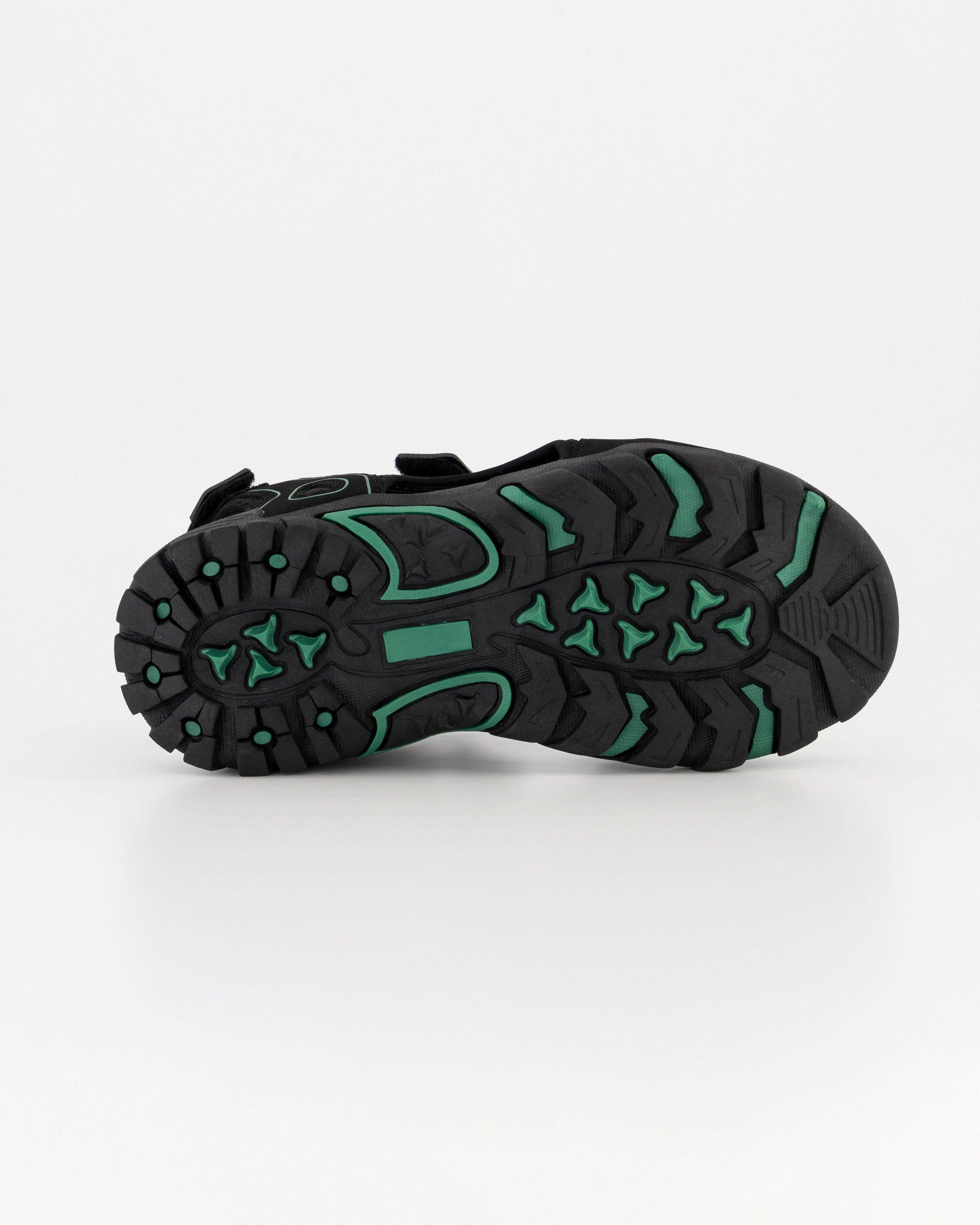 K-Way Kids Venture Sandals -  Black