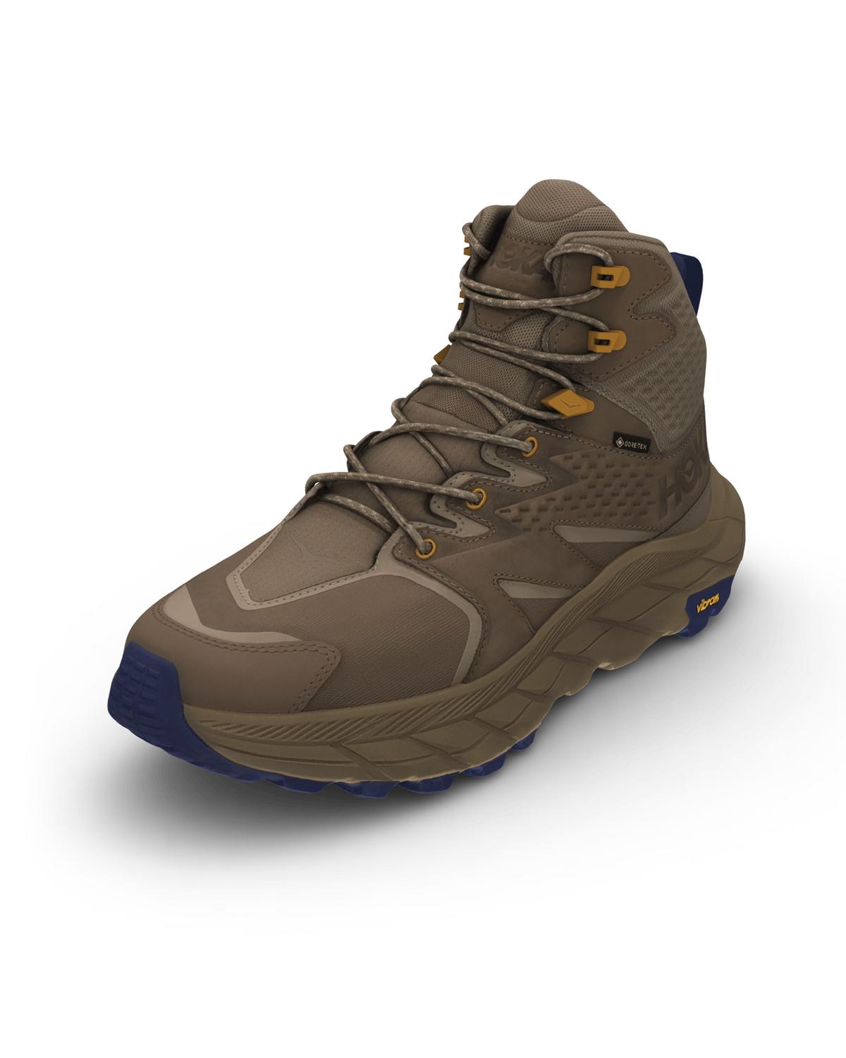 HOKA Men's Anacapa Mid Gore-Tex Hiking Boots -  Brown