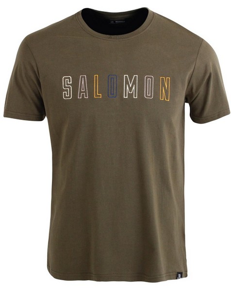 Salomon Men’s Buggy T-Shirt -  olive
