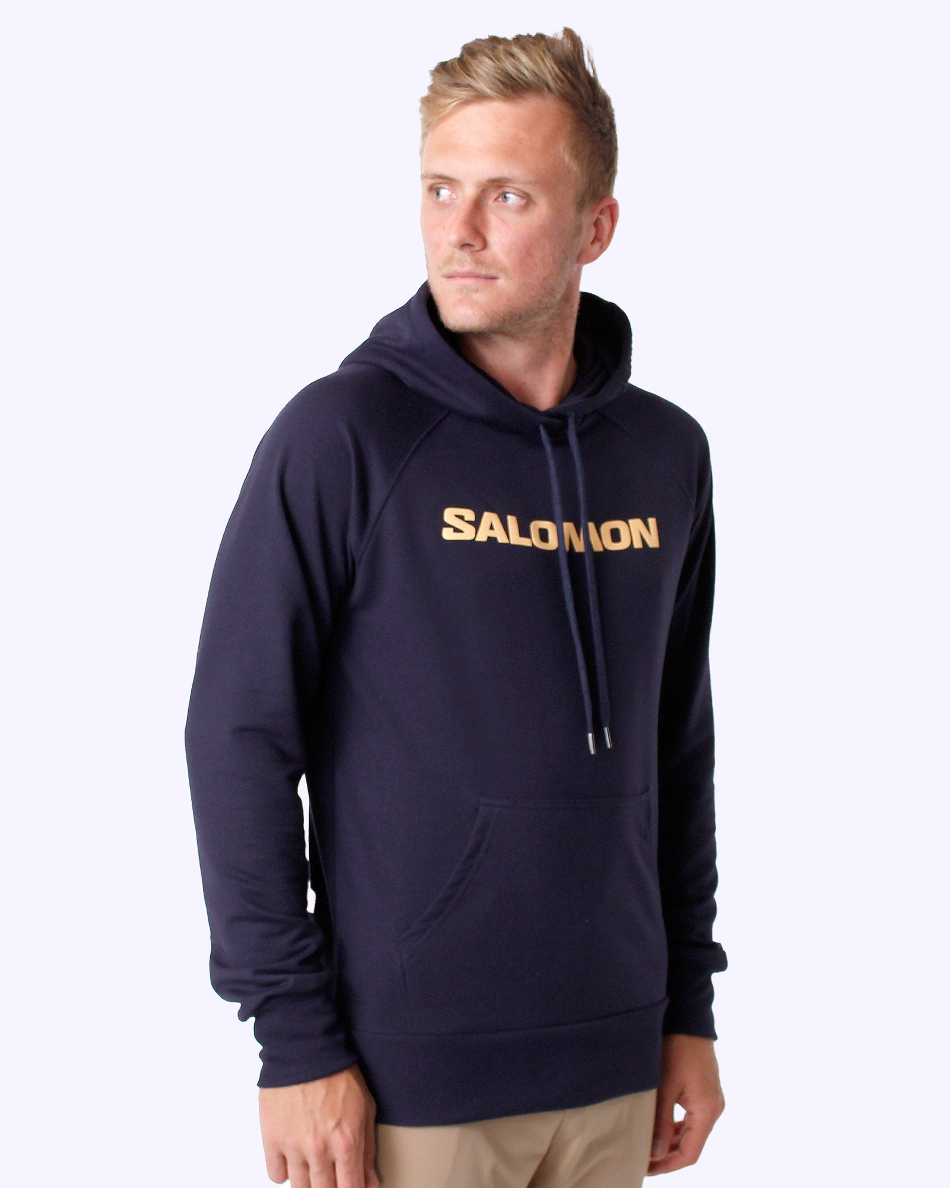 Salomon store hoodie logo