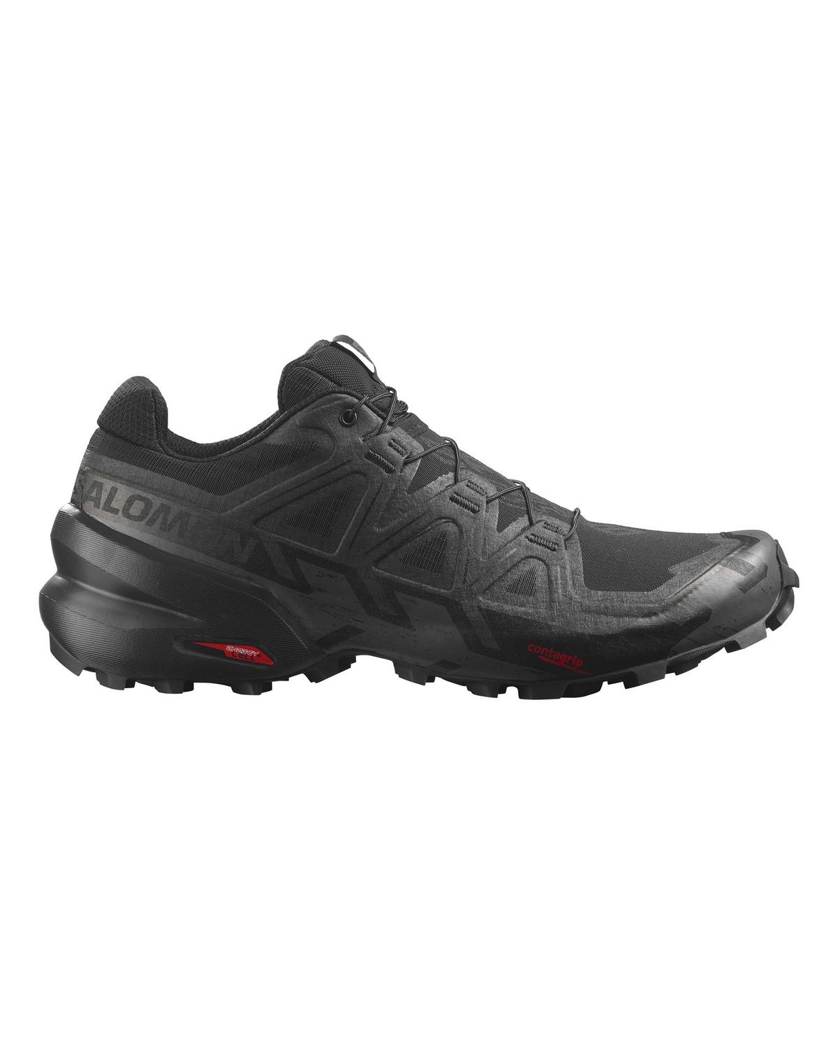 Salomon Men's Speedcross 6 Trail Running Shoes -  Black