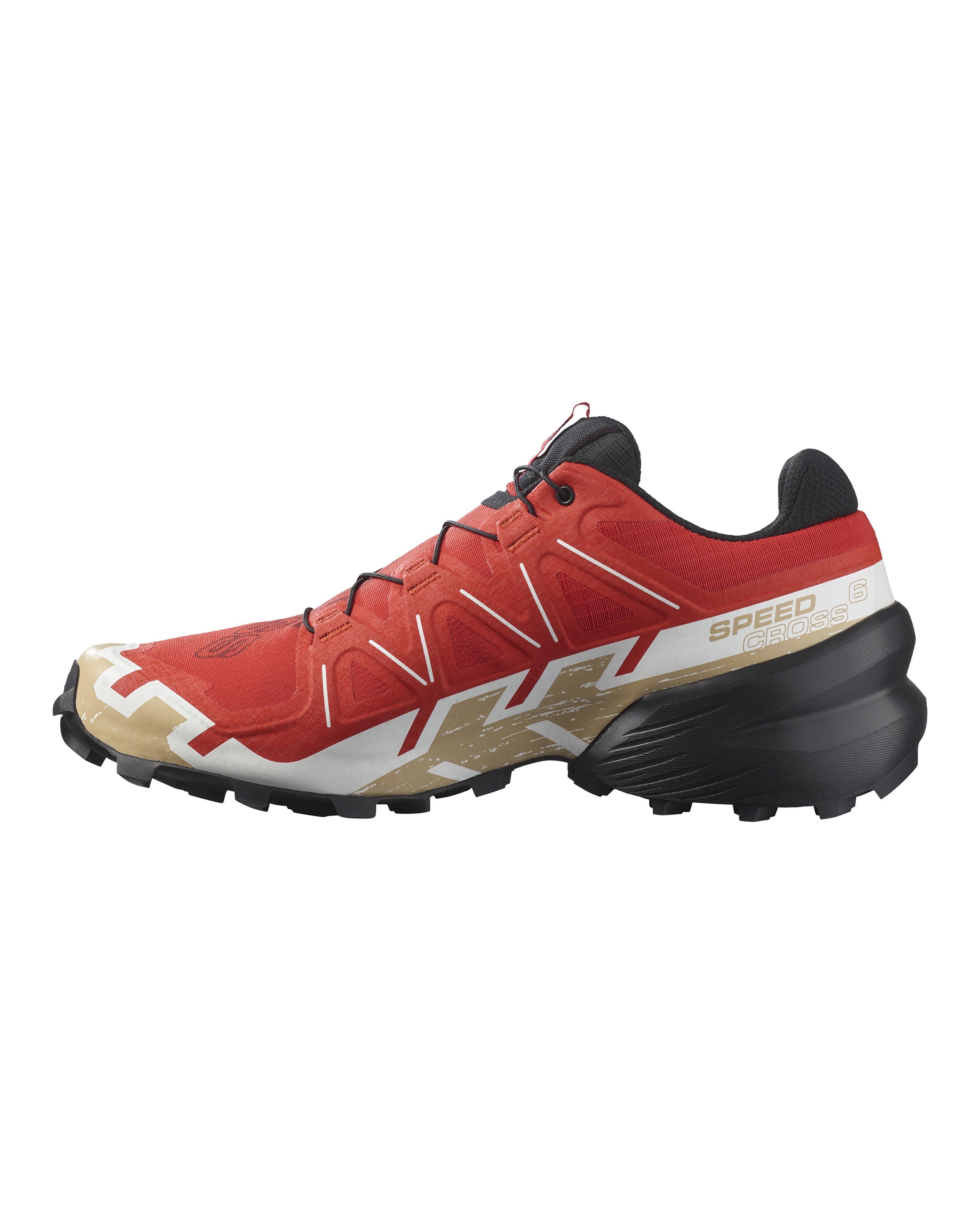 Salomon Men's Speedcross 6 Trail Running Shoes -  Dark Red