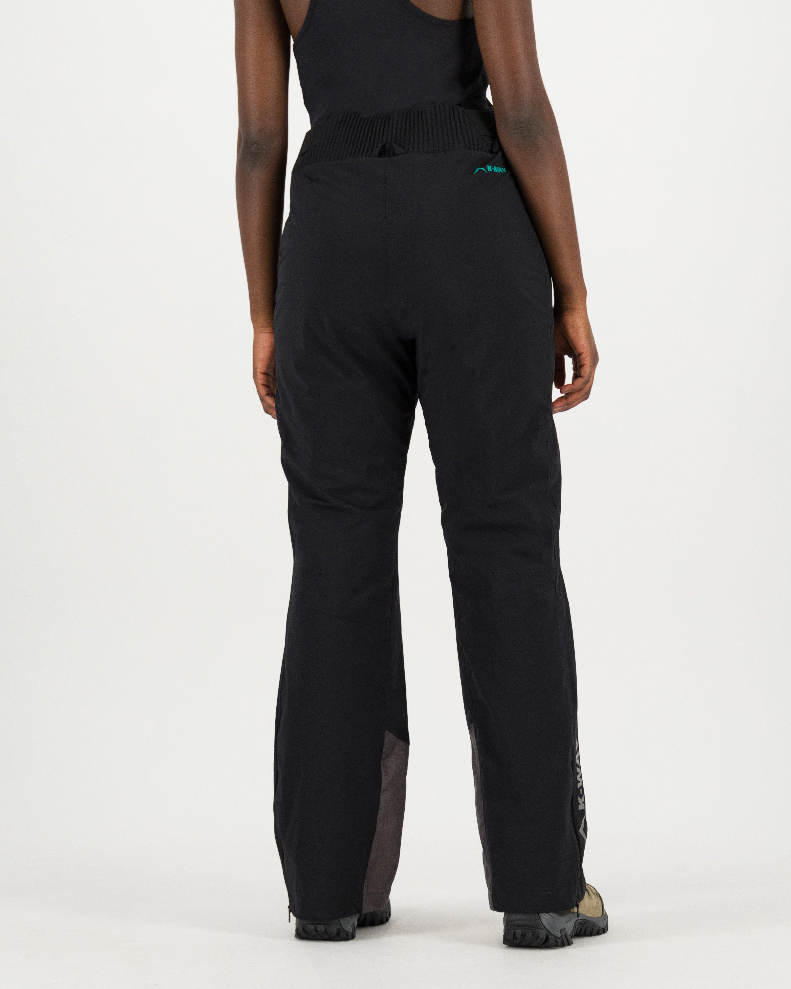 K-Way Women's Sleet Ski Pants -  Black