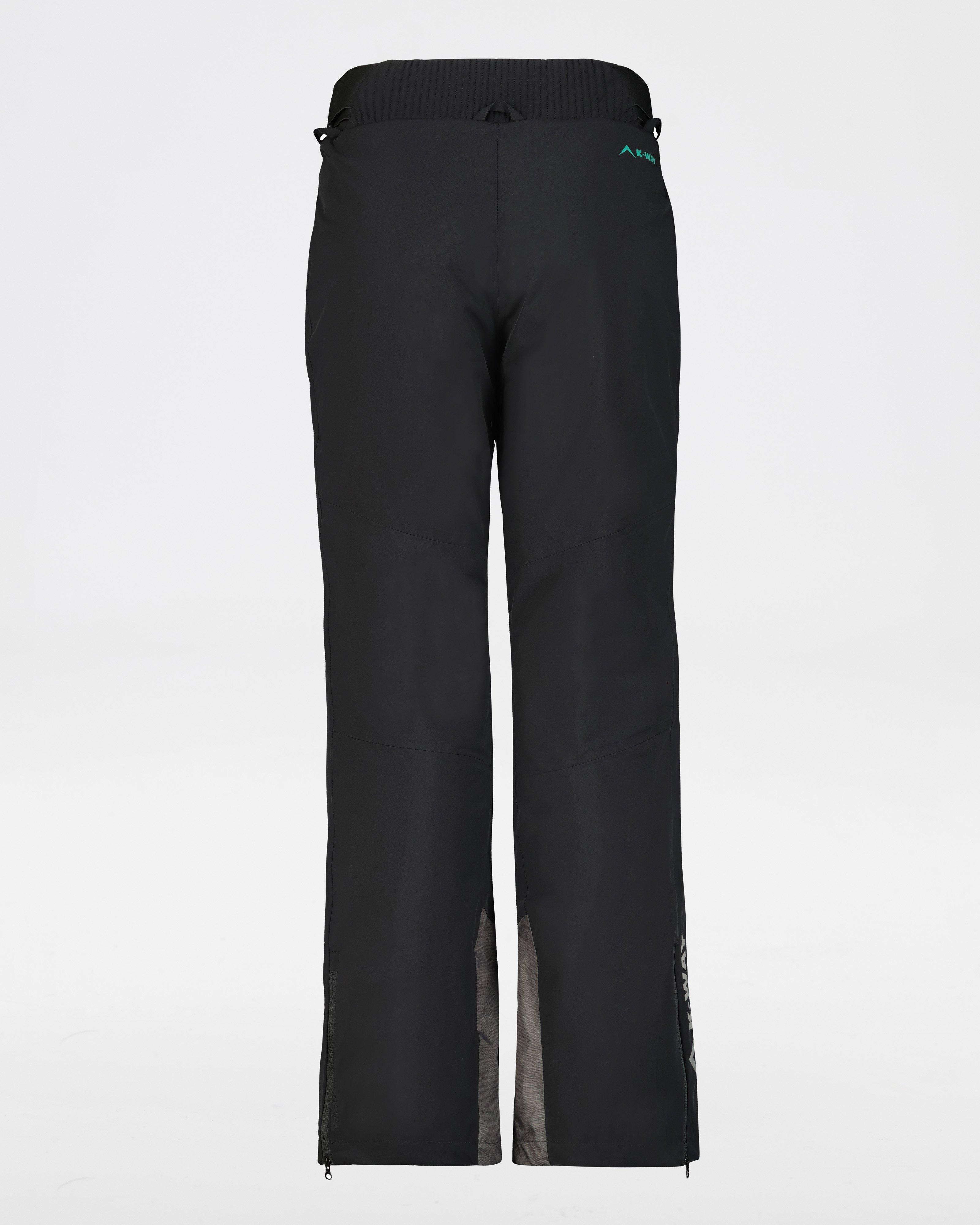 K-Way Women's Sleet Ski Pants -  Black