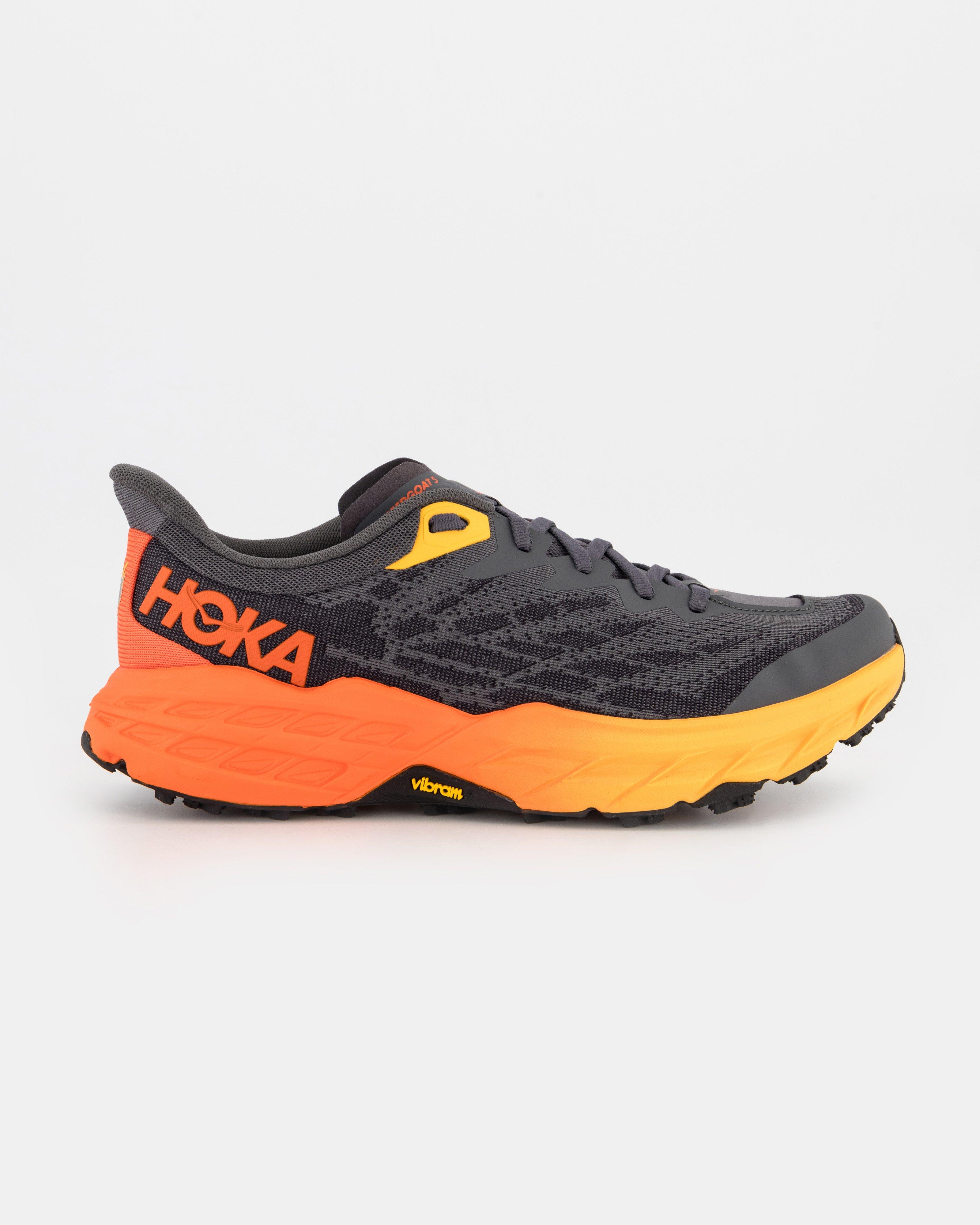 HOKA Men's Speedgoat 5 Trail Running Shoes -  Black