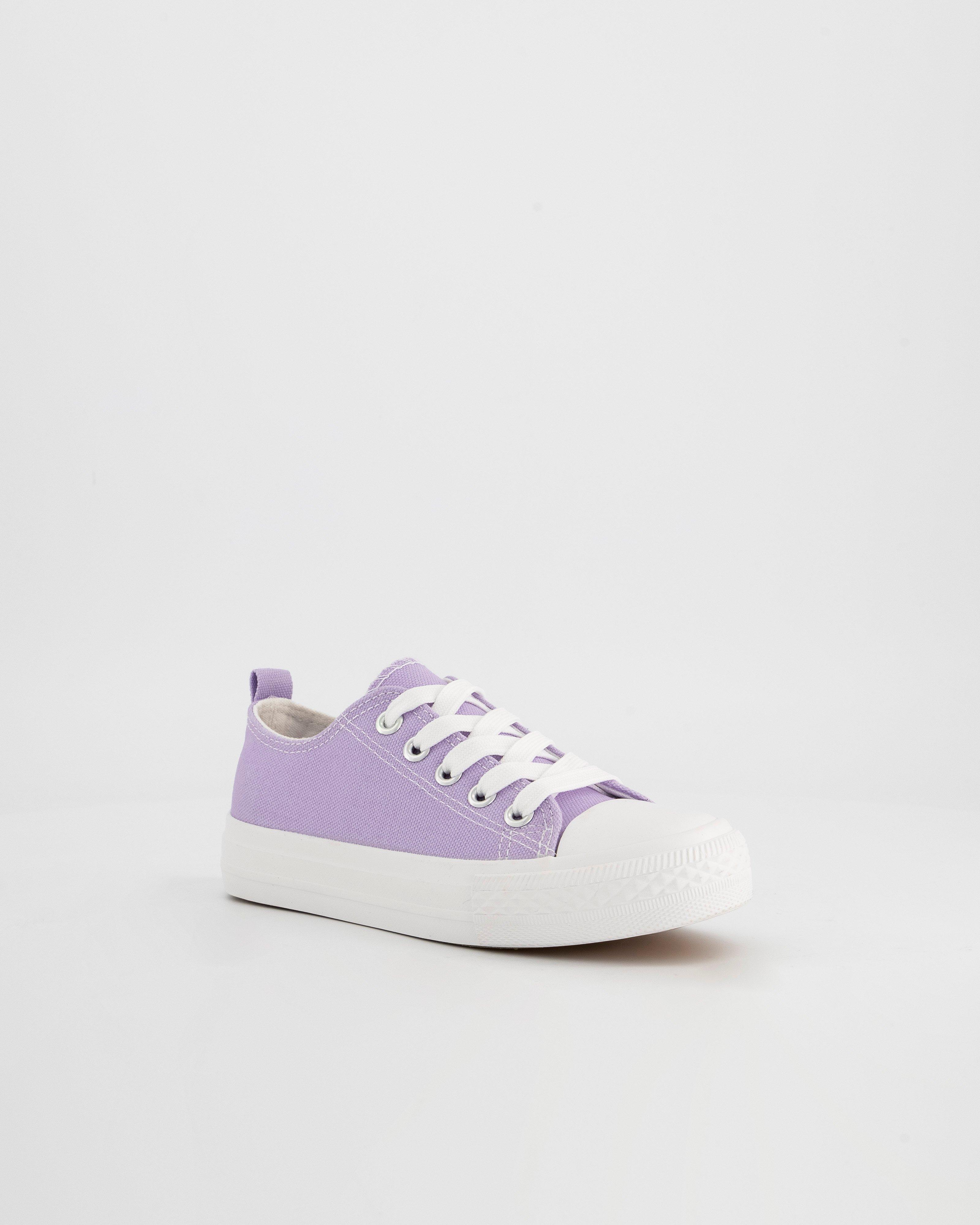 Cape Union Jill Lace-Up Sneakers -  Lavender