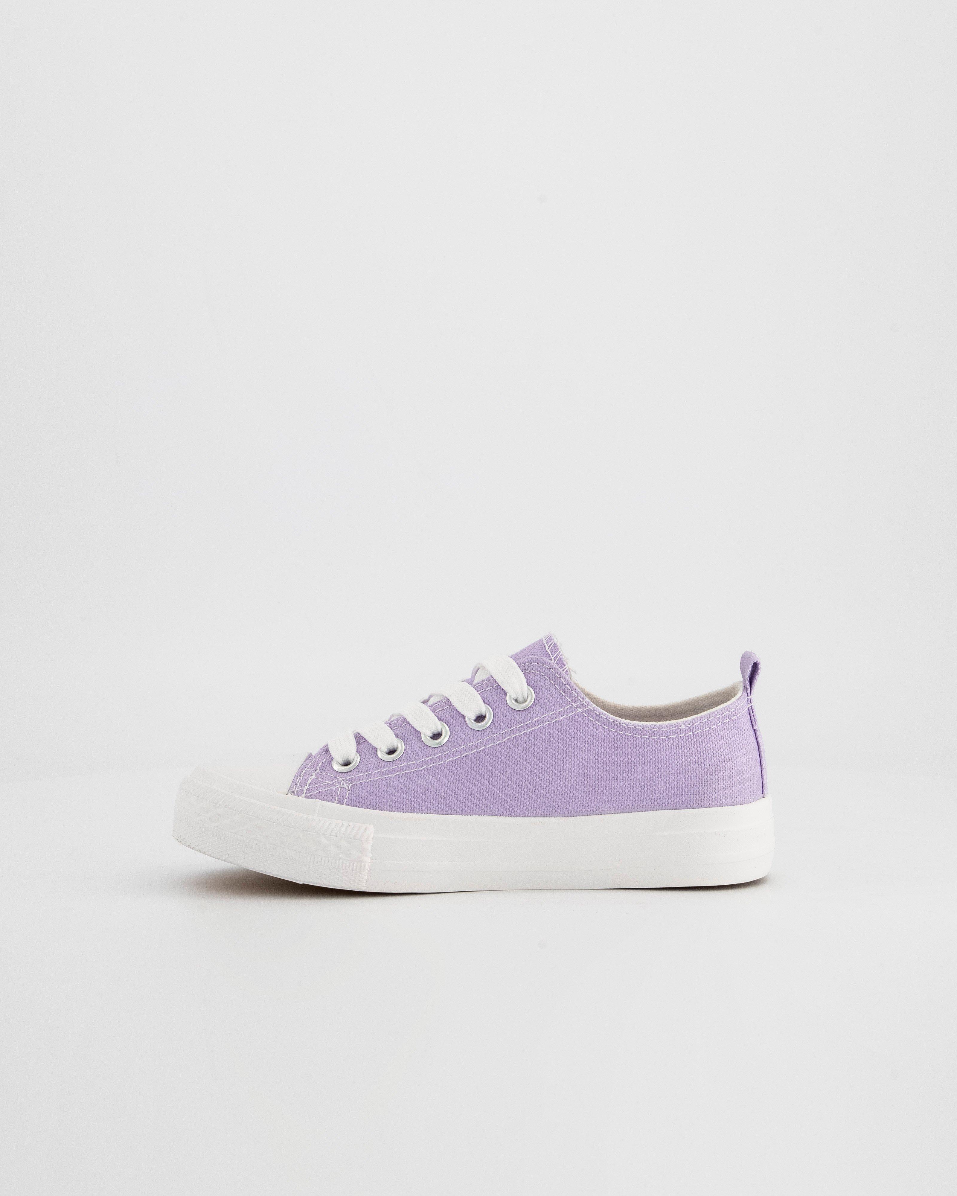 Cape Union Jill Lace-Up Sneakers -  Lavender