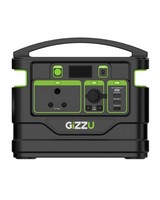 Gizzu 518Wh Portable Power Station -  black