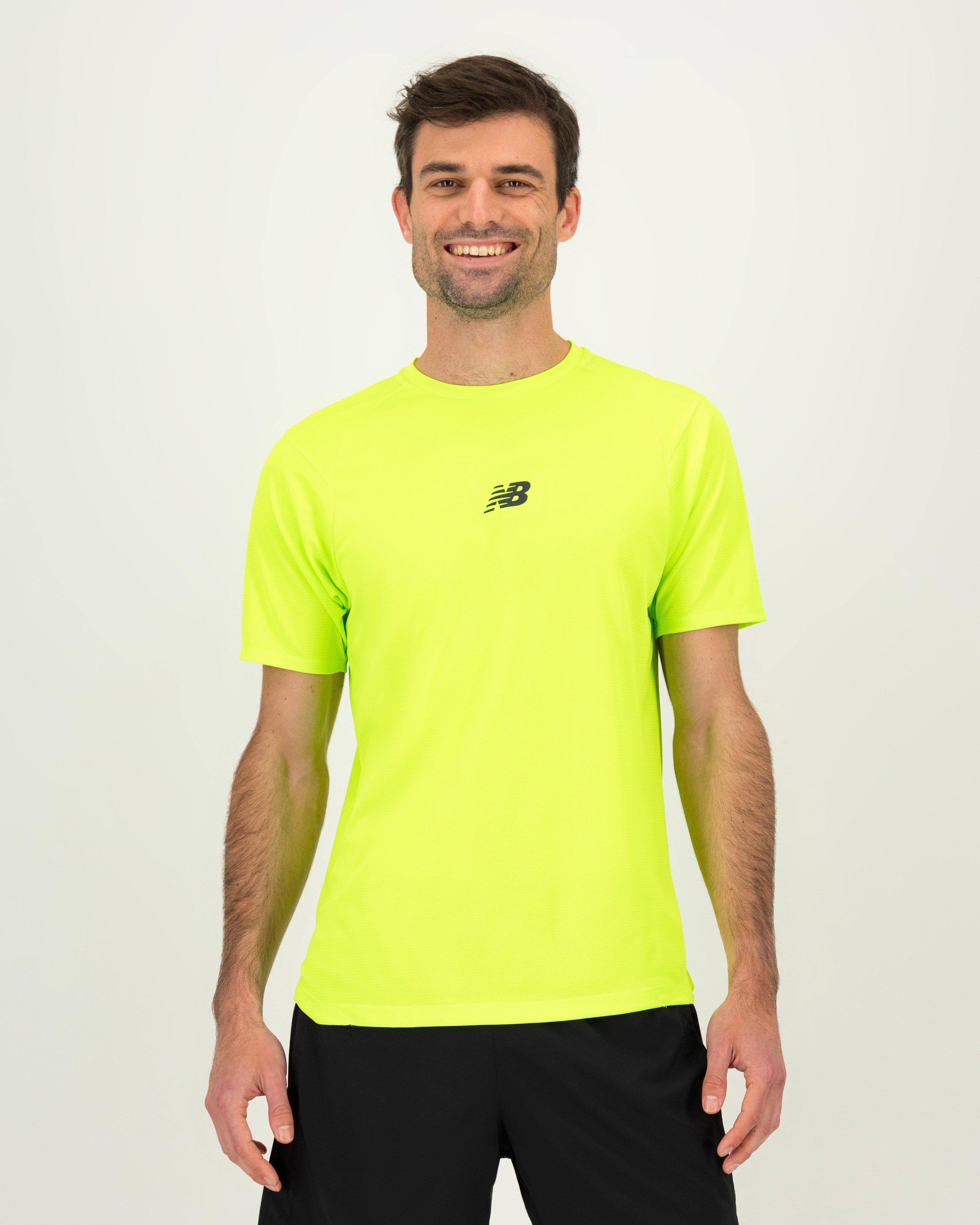 New Balance Men's AT T-shirt -  Pale Green