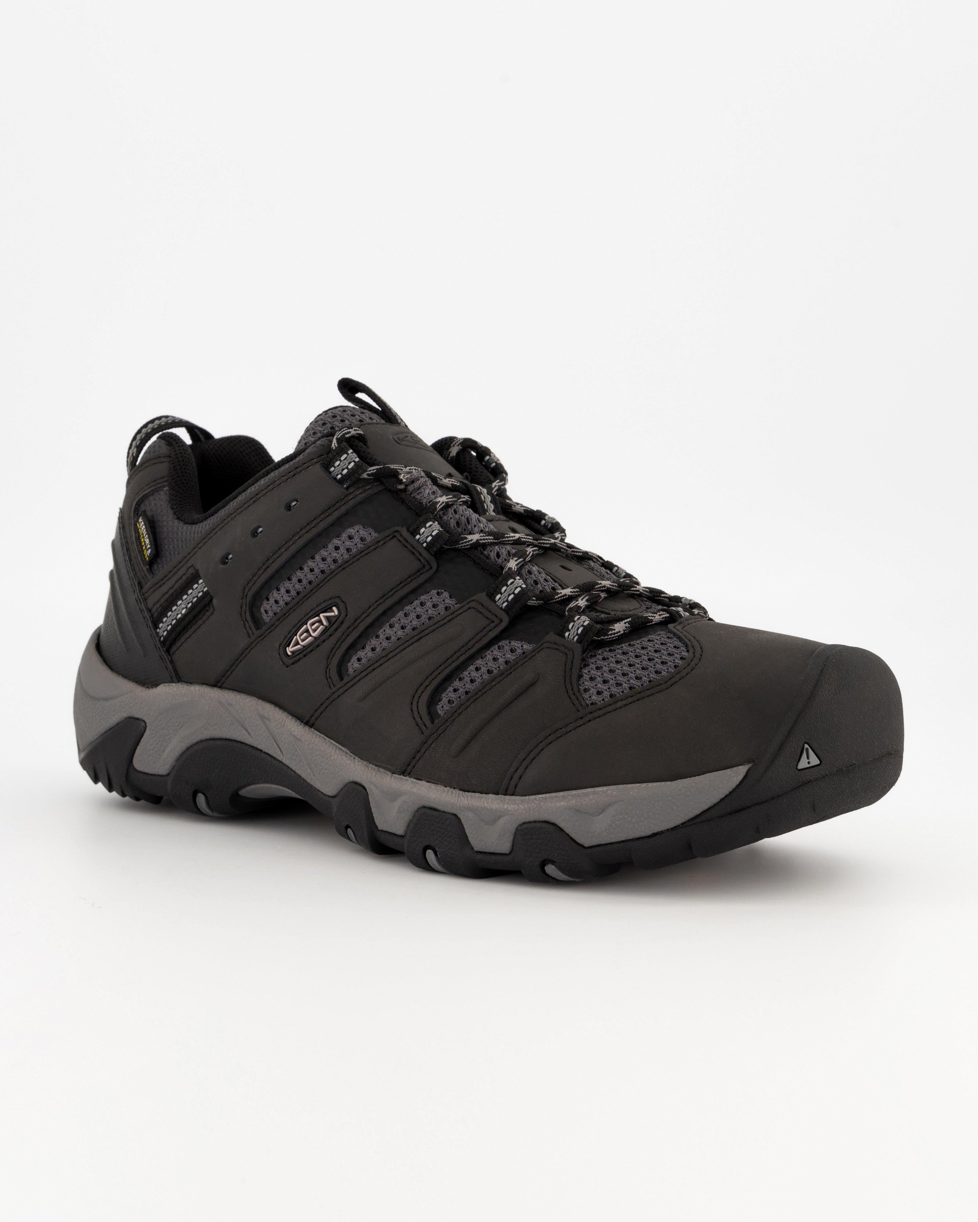 KEEN Men’s Koven Waterproof Hiking Shoes -  Black