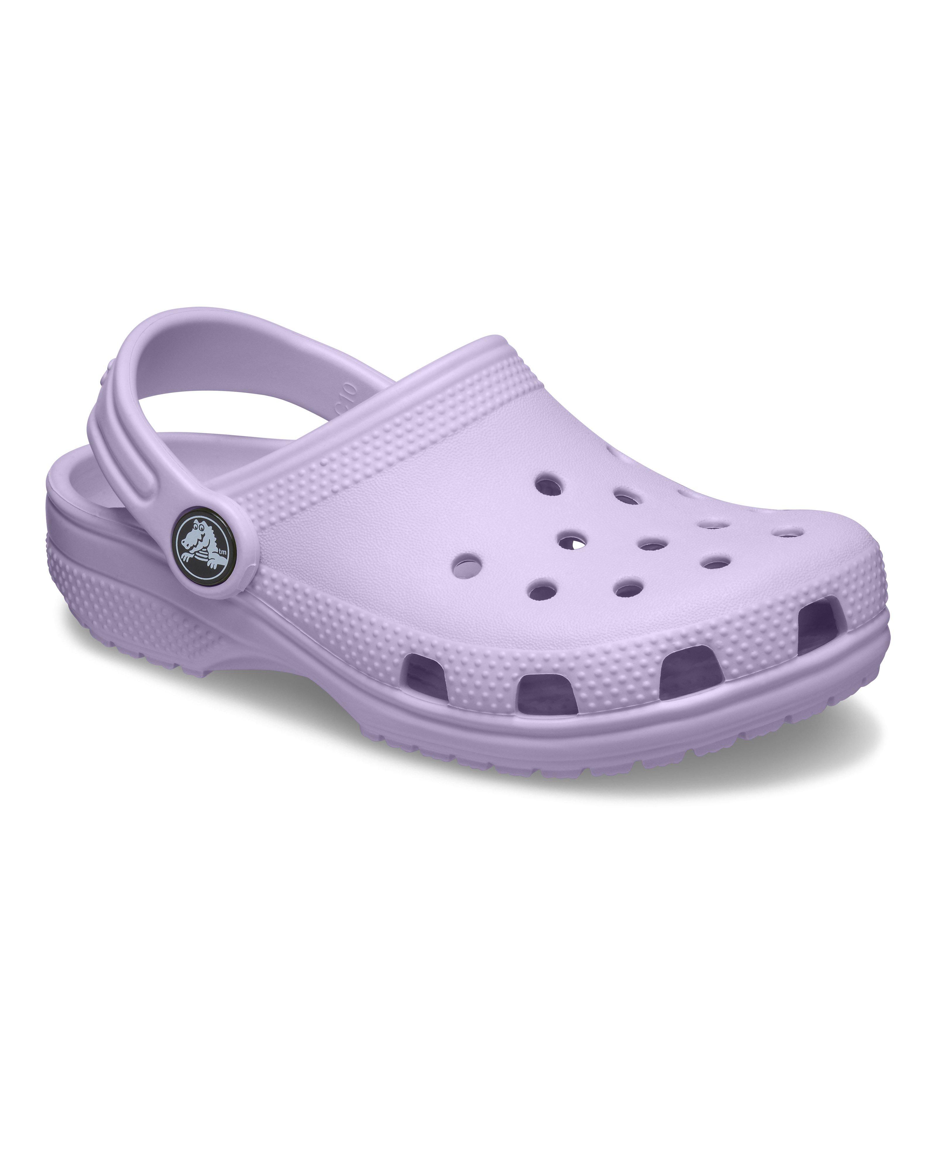 Crocs Kids Classic Clogs -  Lavender