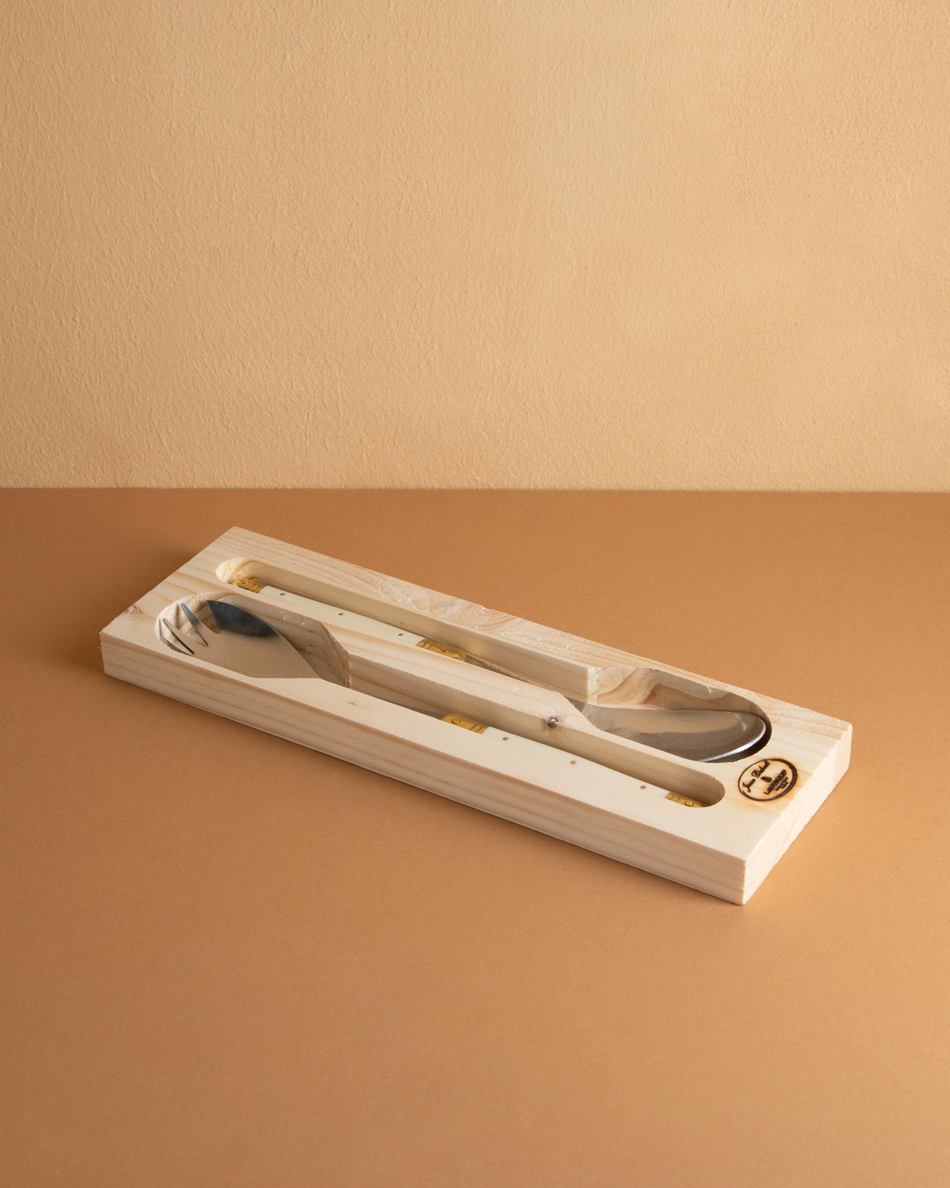 Laguiole Salad Set -  Green