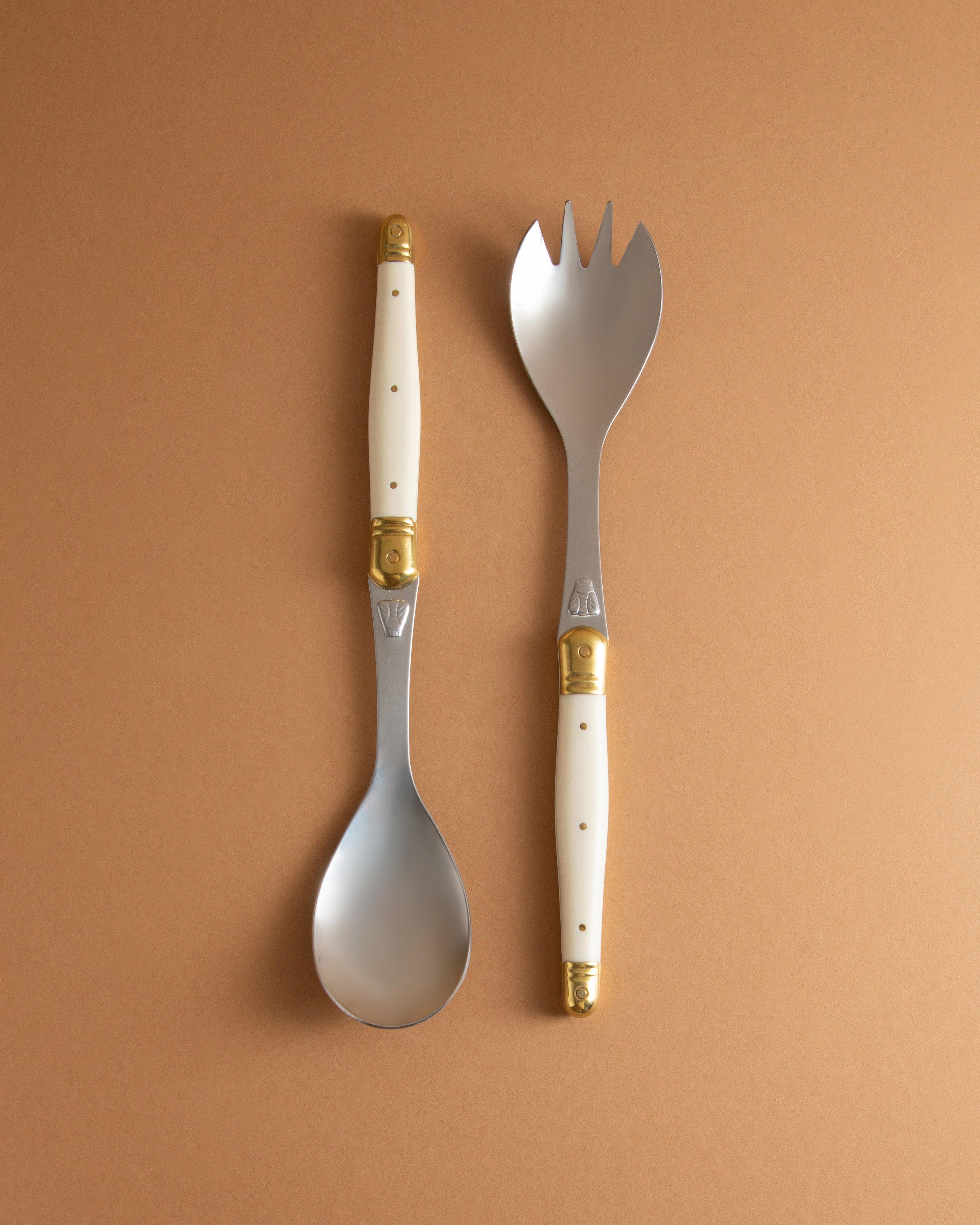Laguiole Salad Set -  Green