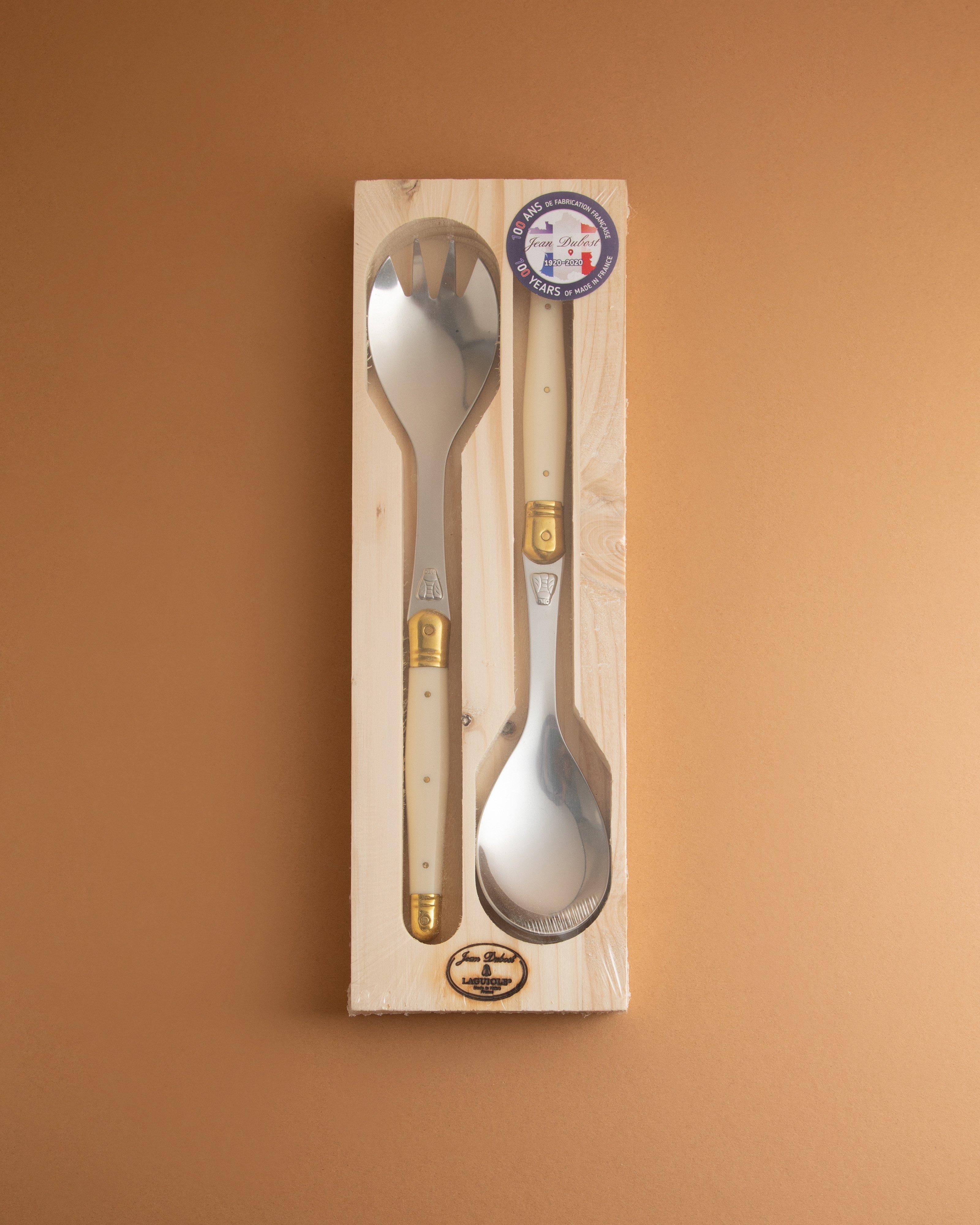 Laguiole Salad Set -  Green