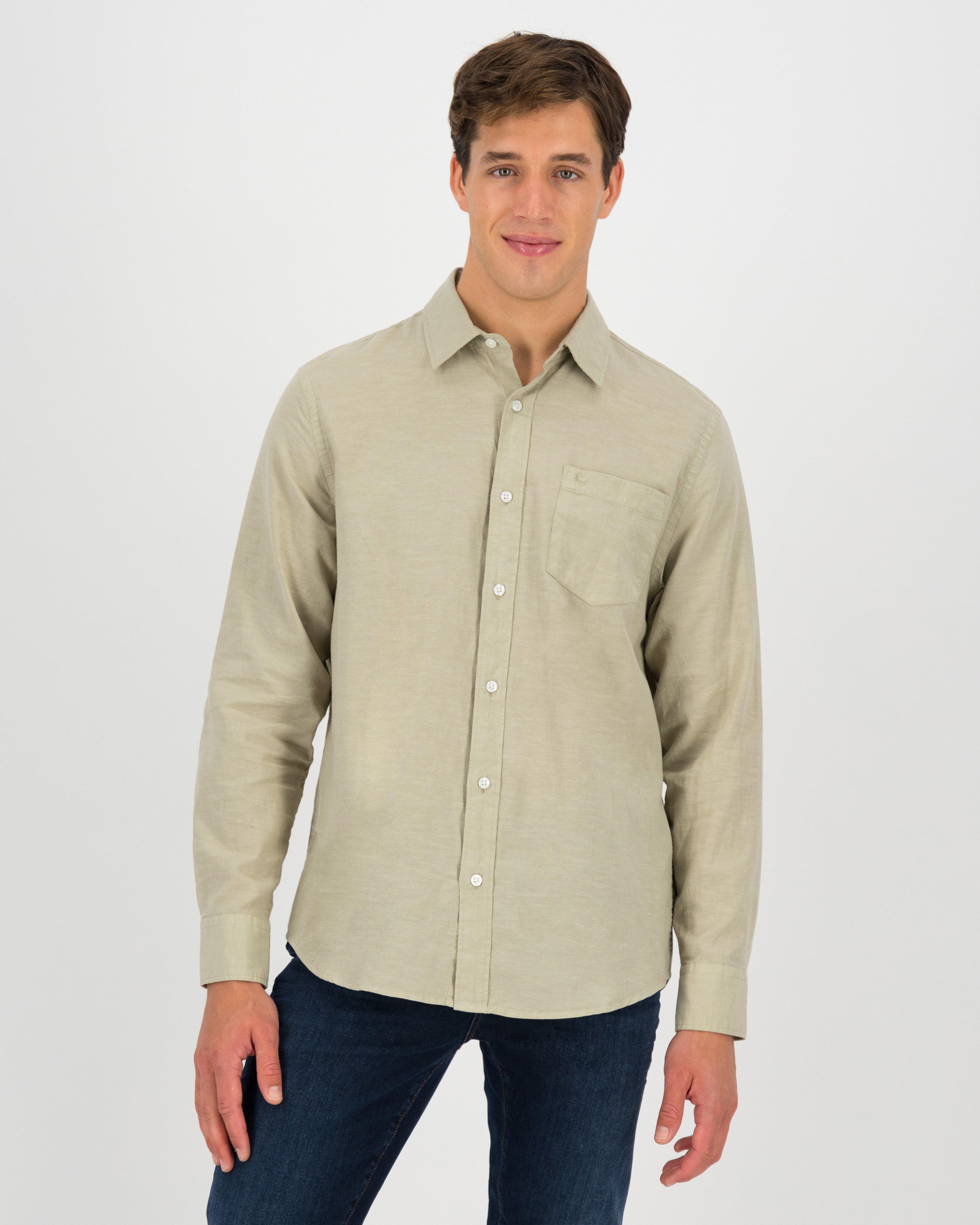 Men's Mateo Regular Fit Shirt -  Taupe