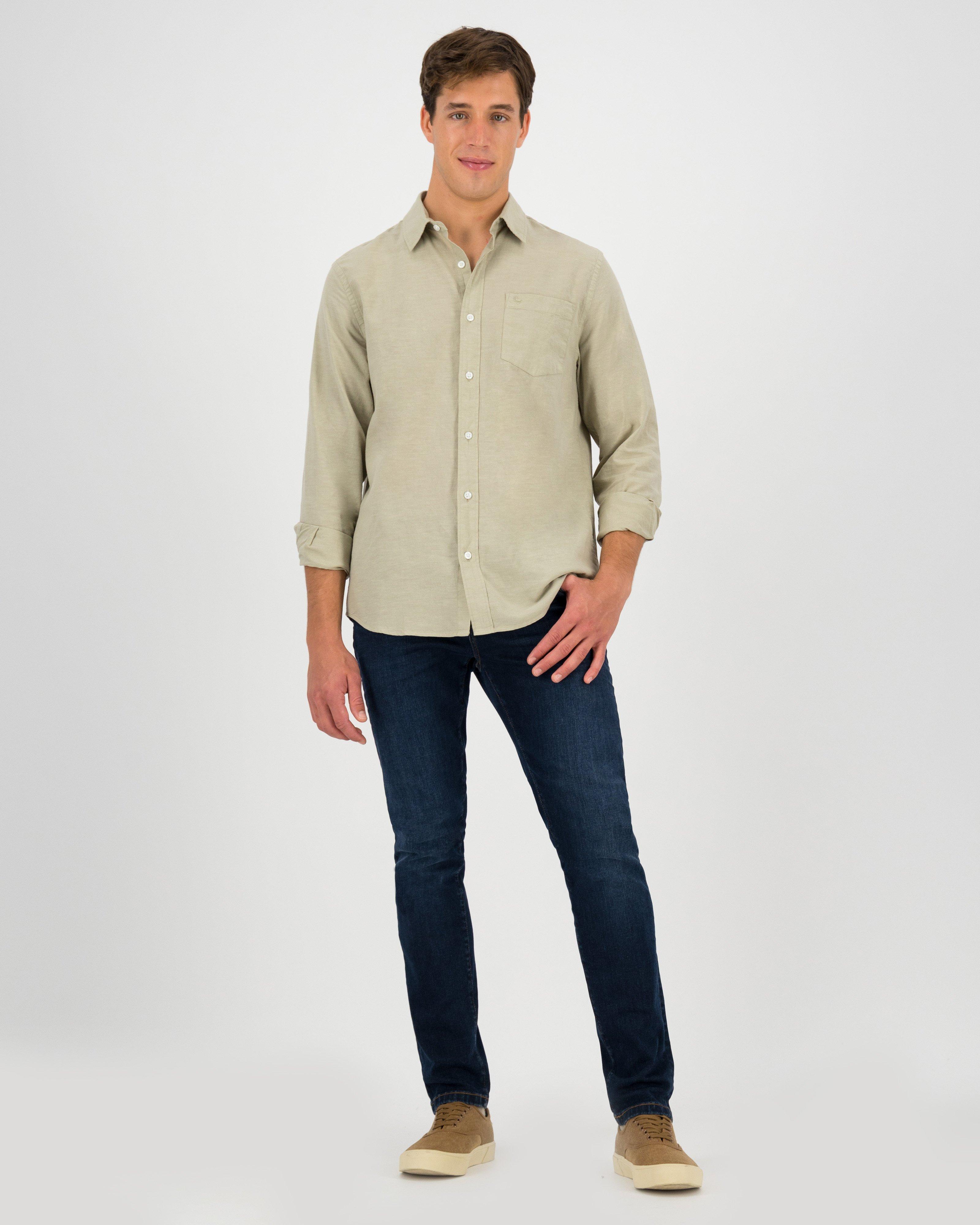 Men's Mateo Regular Fit Shirt -  Taupe