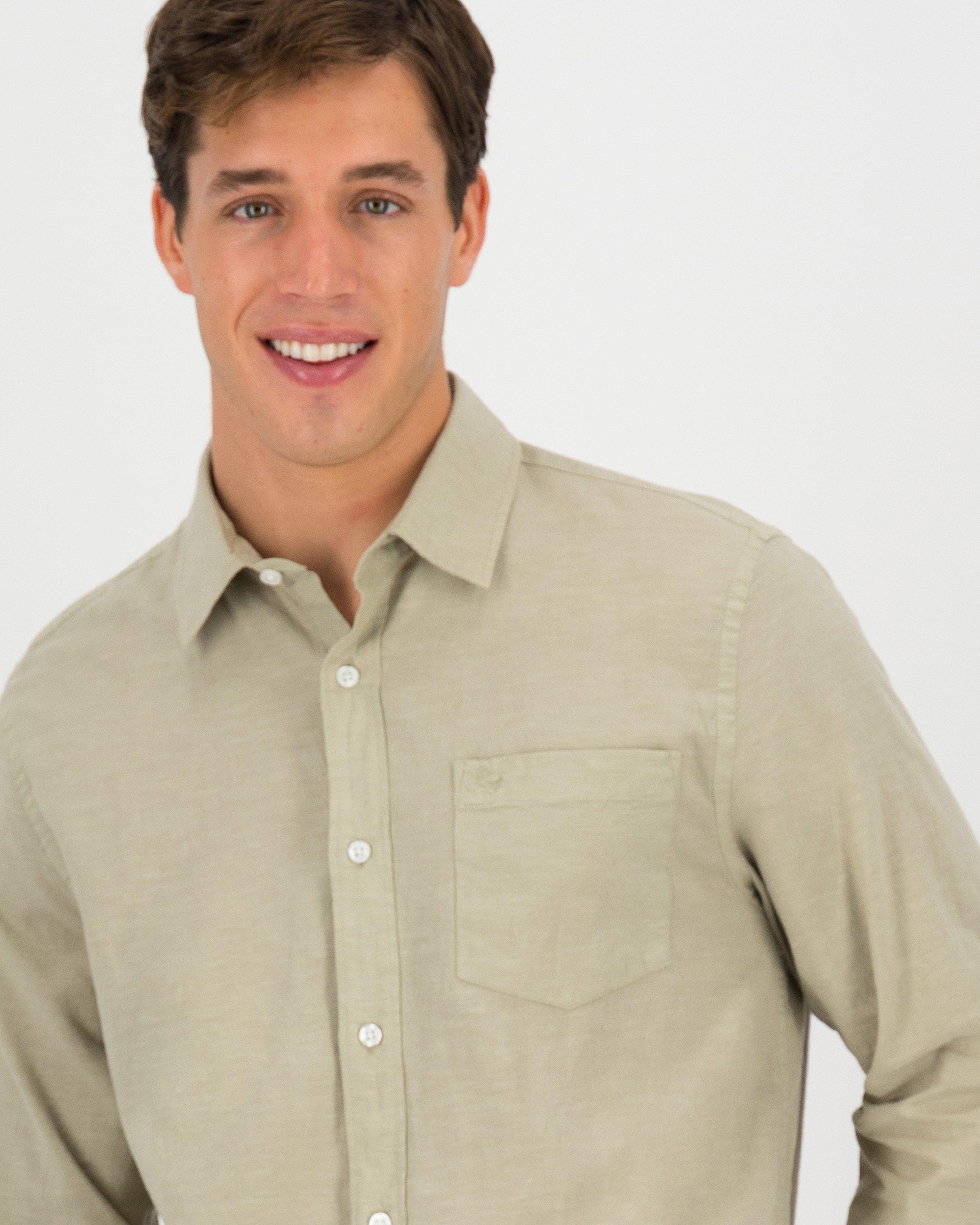 Men's Mateo Regular Fit Shirt -  Taupe