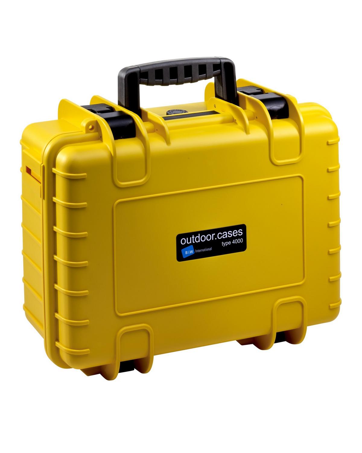 B&W International Type 4000 Outdoor Case -  Yellow