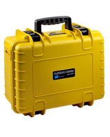 B&W International Type 3000 Outdoor Hard Case with Dividers -  yellow