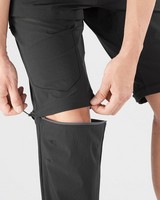 Salomon Men's Wayfarer Zip-Off Pants -  black