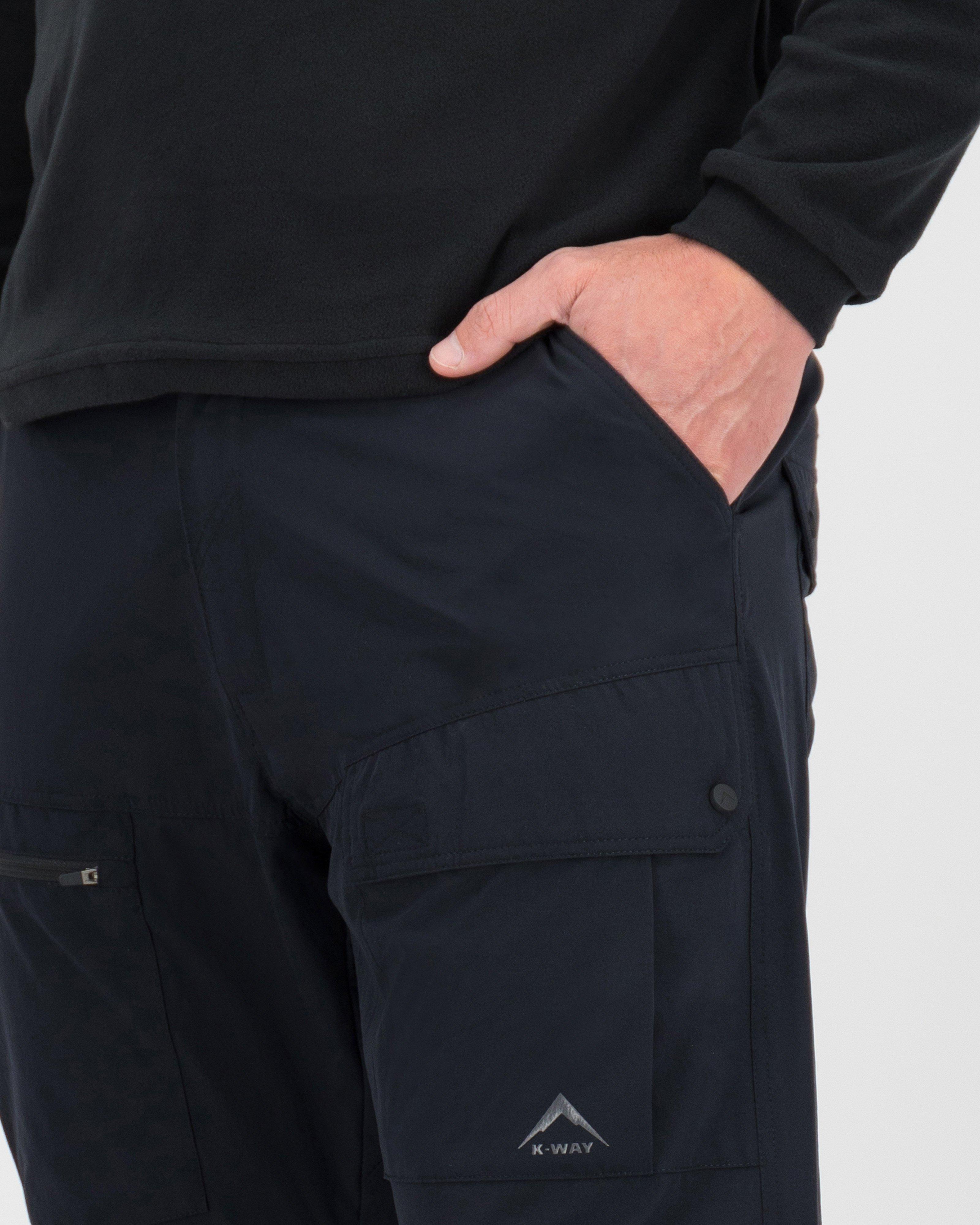 K-Way Men's Albatross Tech Zip-off Pants