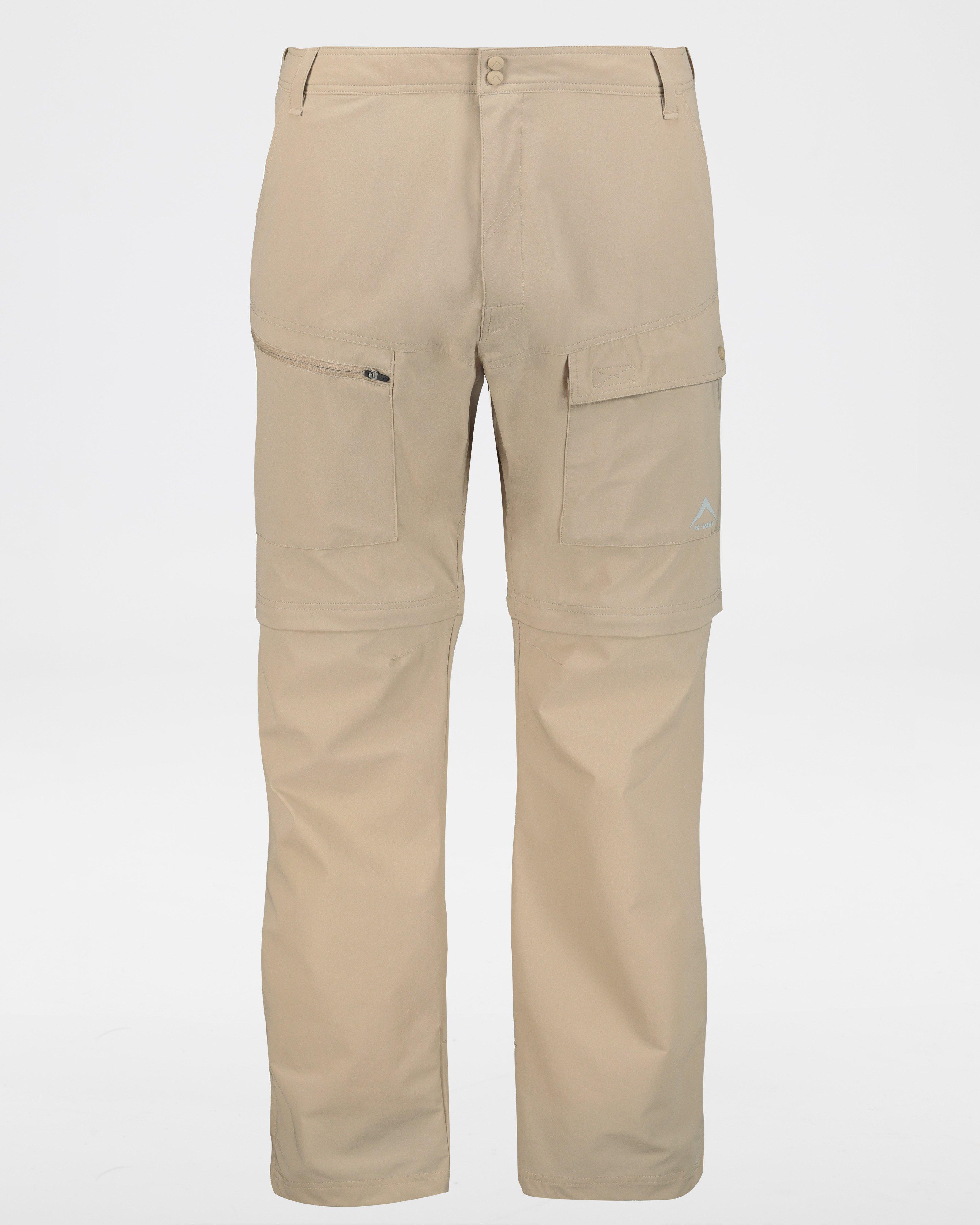 K-Way Men's Albatross Tech Zip-off Pants