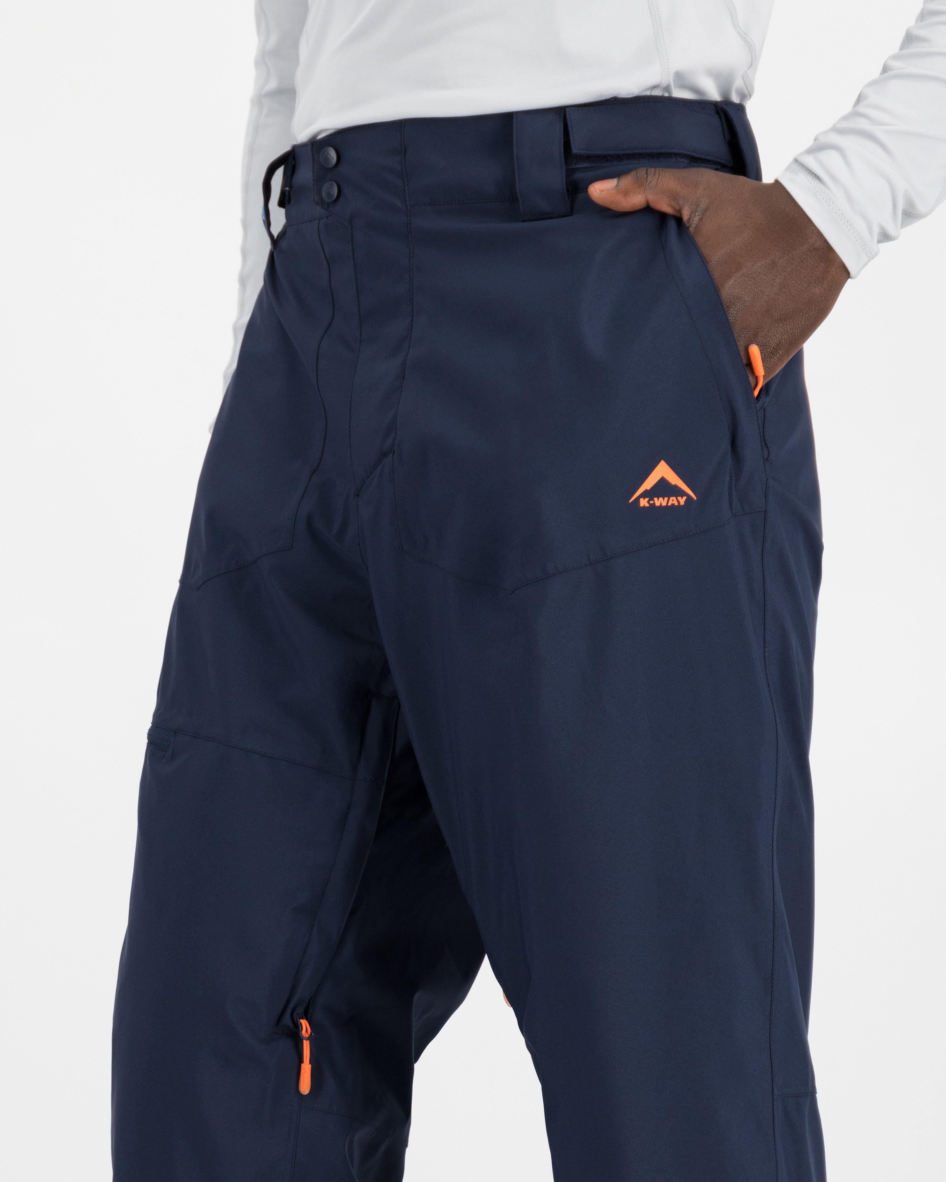 K-Way Men's Alps Ski Pants -  Navy