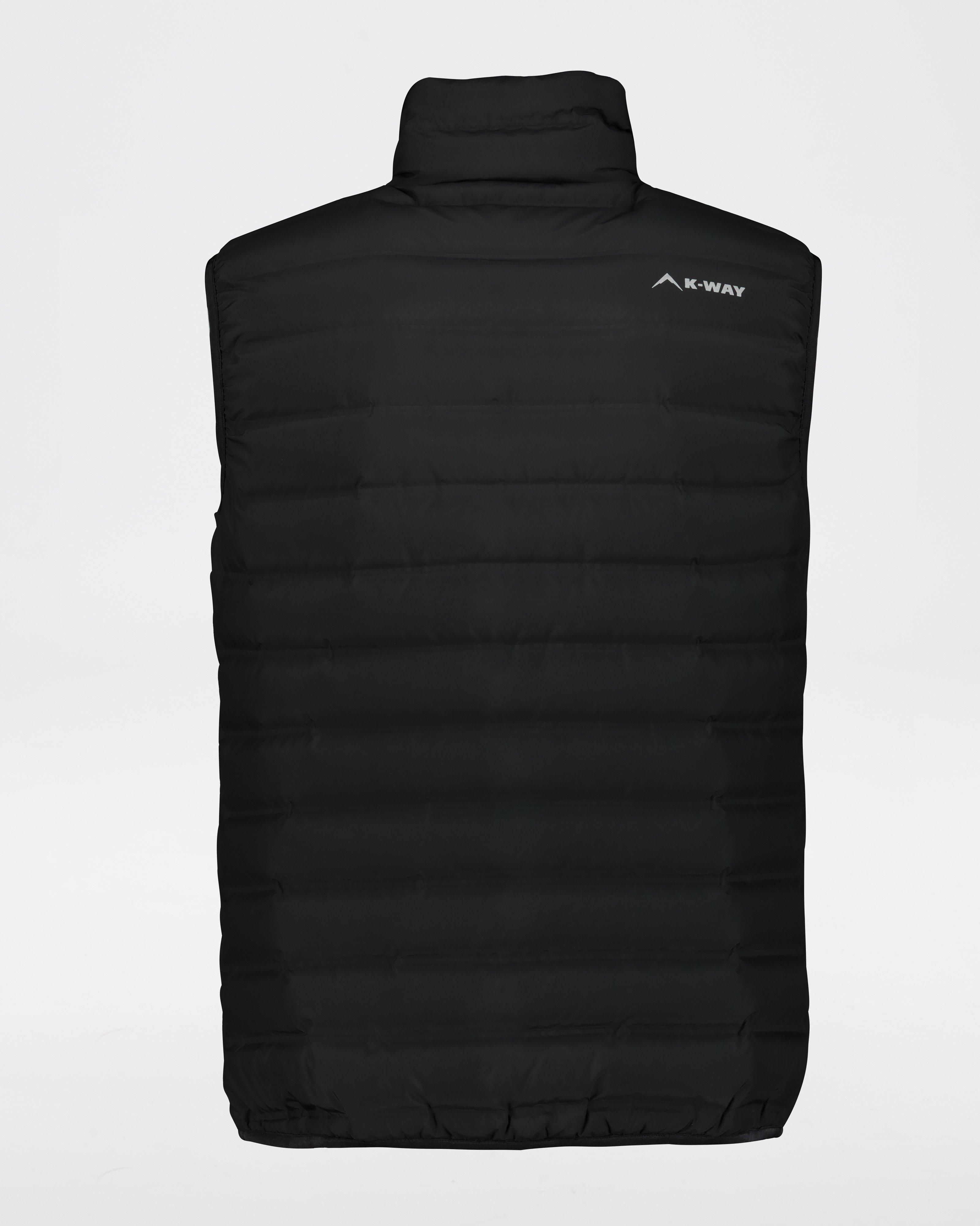 K-Way Men's Canyon Down Bodywarmer -  Black