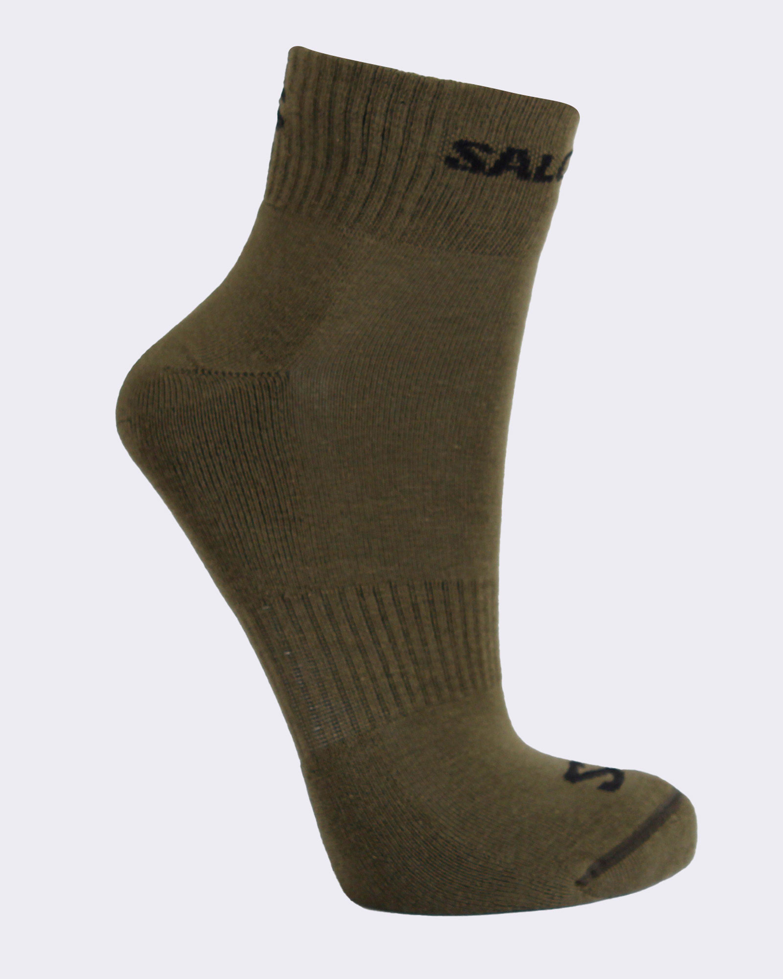 Salomon Evasion Socks - 2 Pack -  Olive