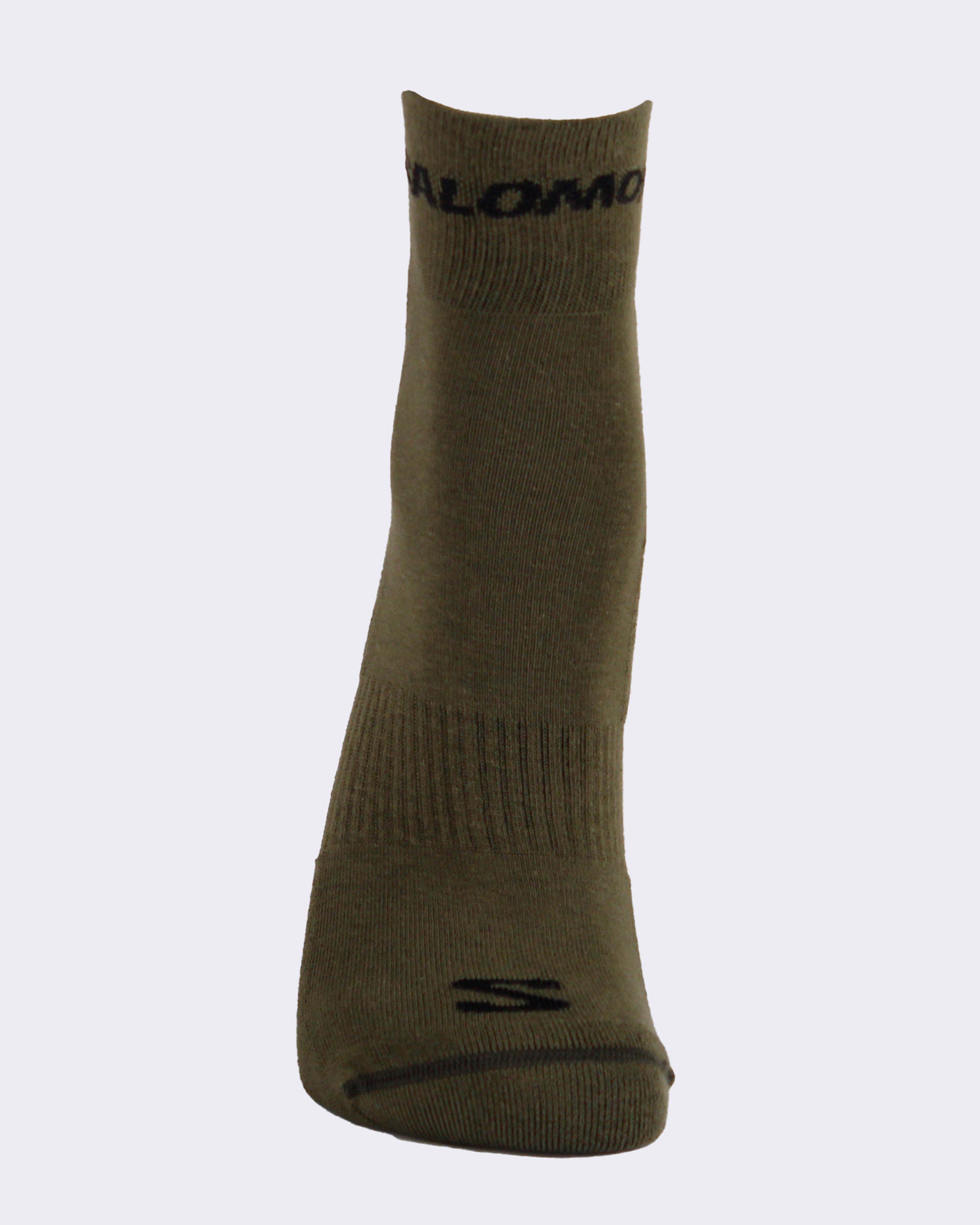 Salomon Evasion Socks - 2 Pack -  Olive