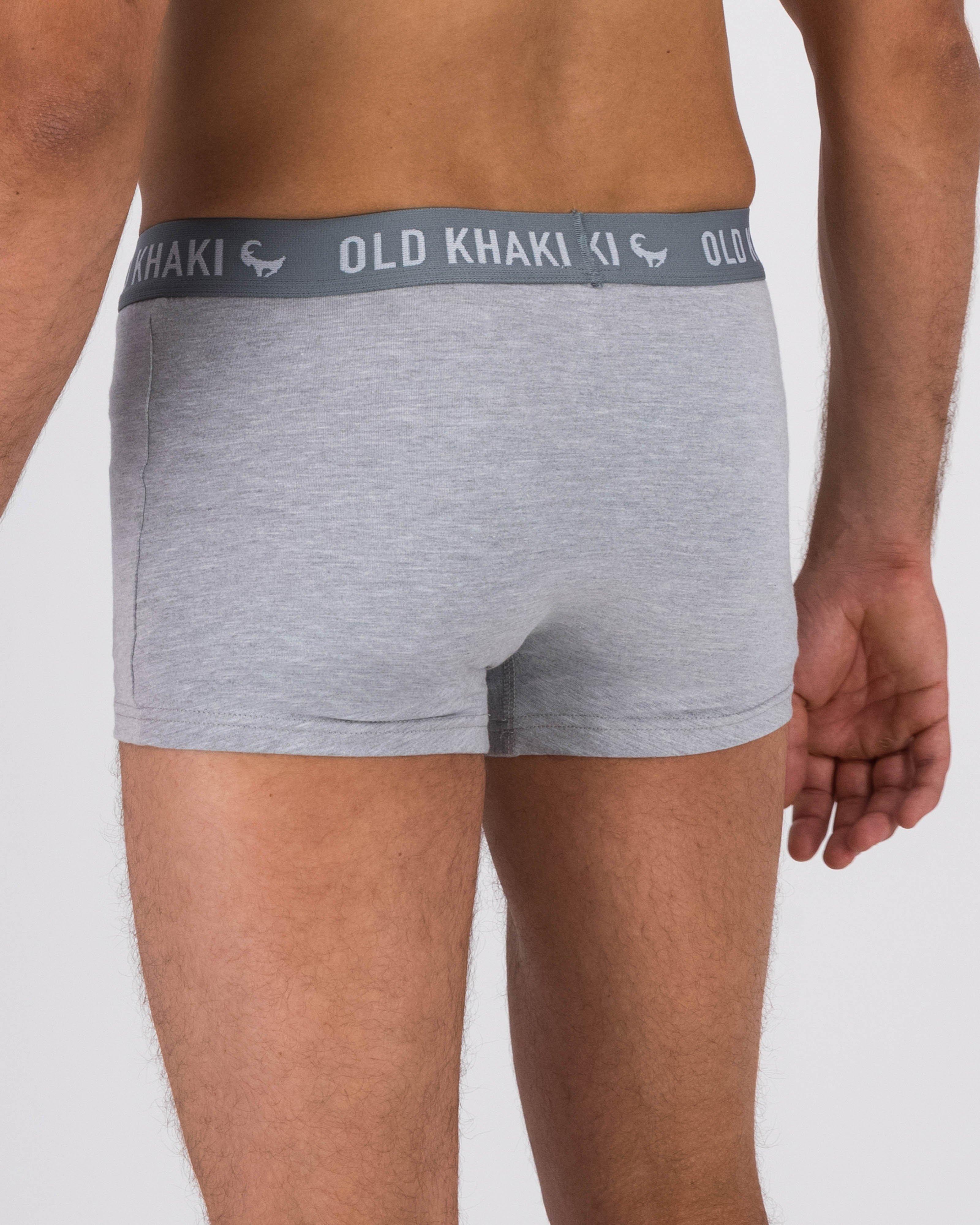 Men's 2-Pack Boxer Briefs -  Grey