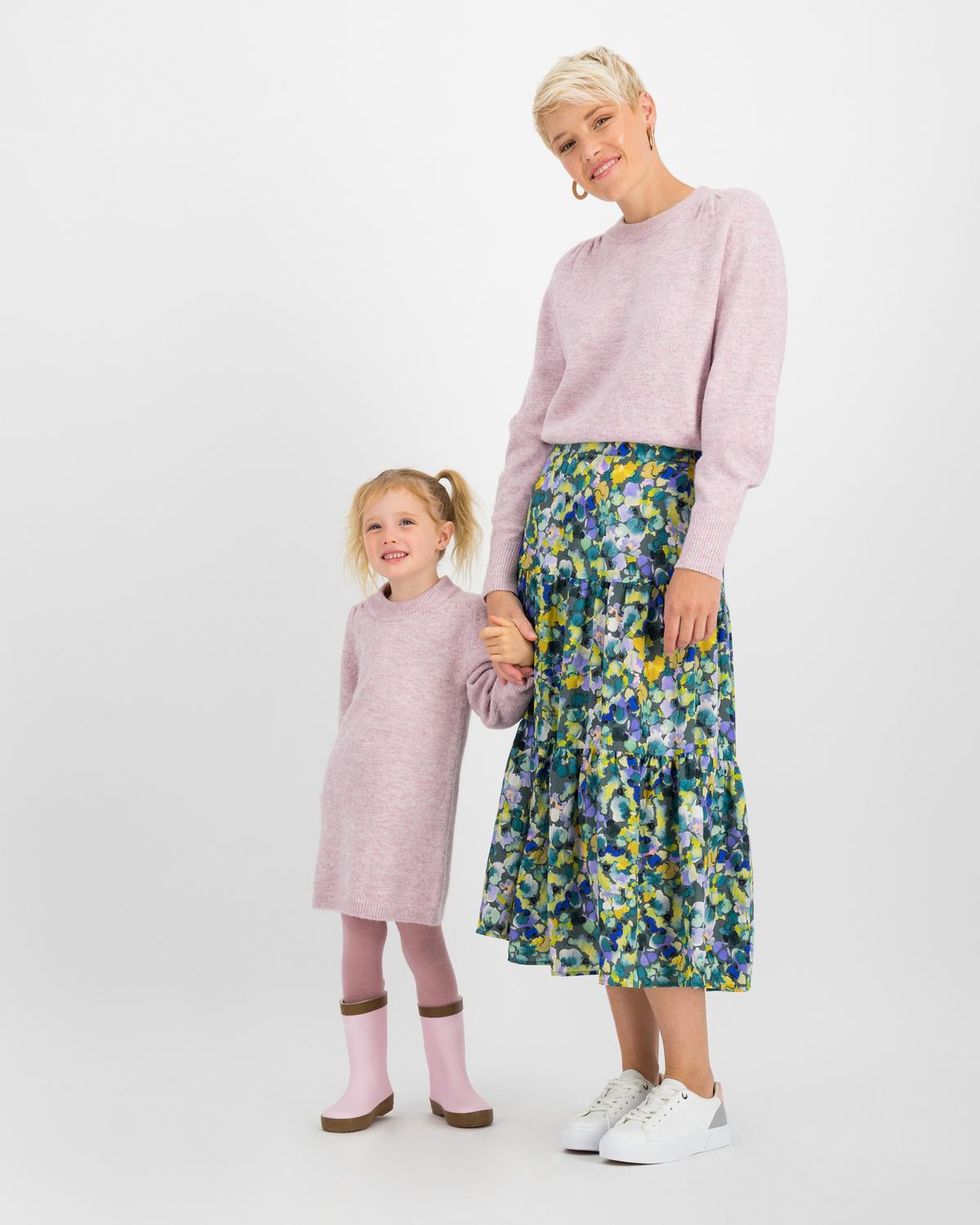 Poetry Mini Ellie Knitwear Dress -  pink