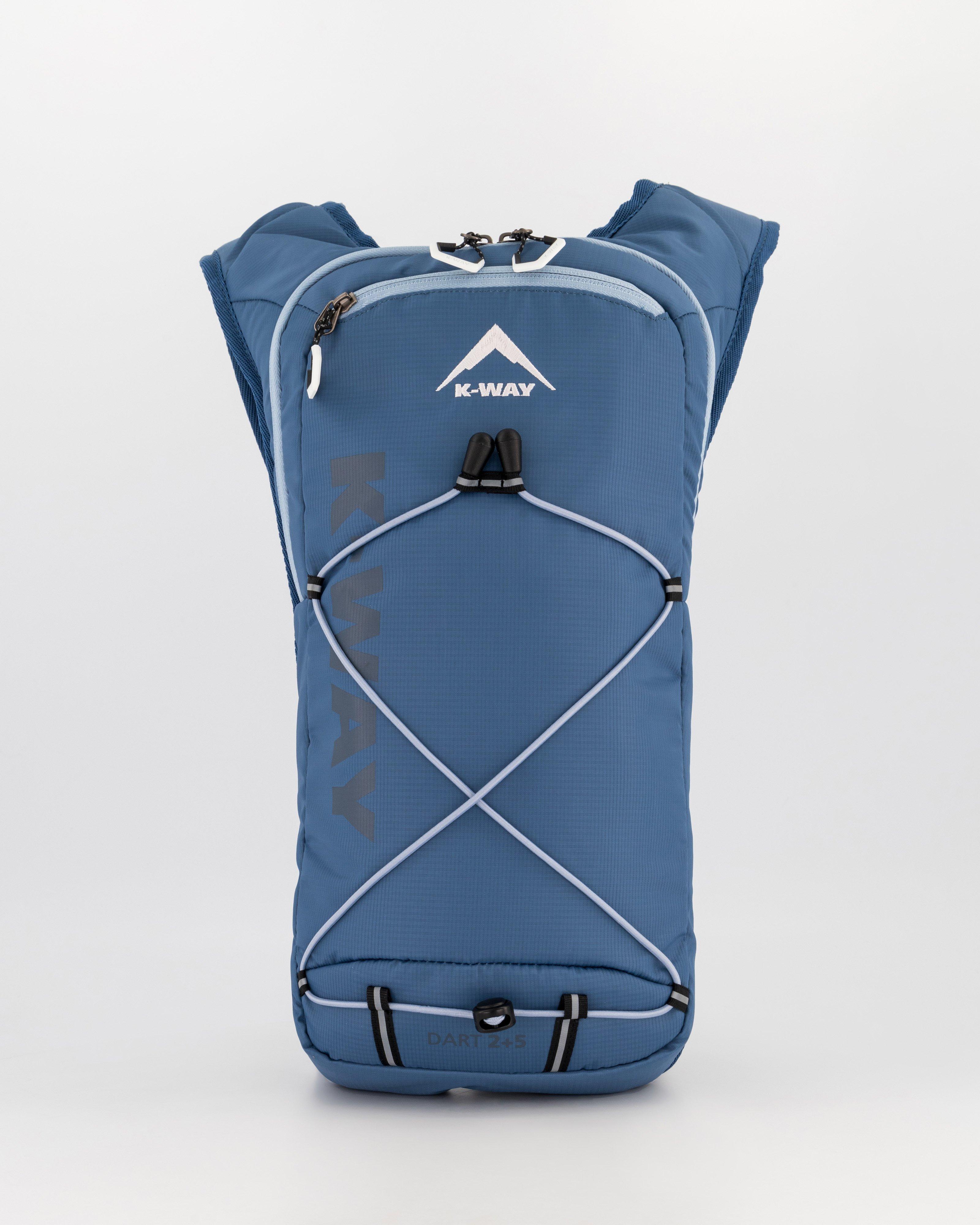 K-Way Dart 2L + 5L Hydration Pack -  Mid Blue