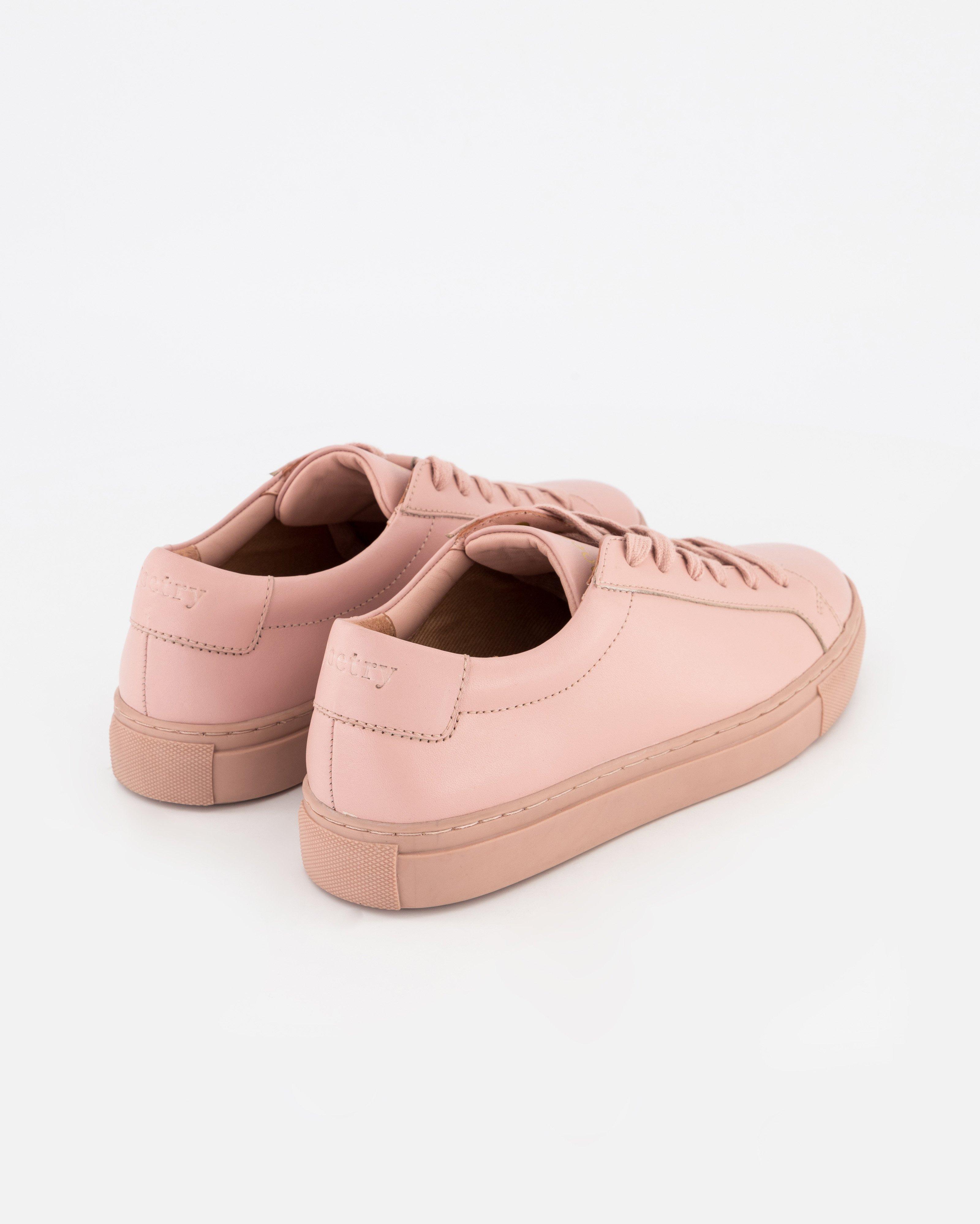 Ophelia Leather Sneaker -  Pink