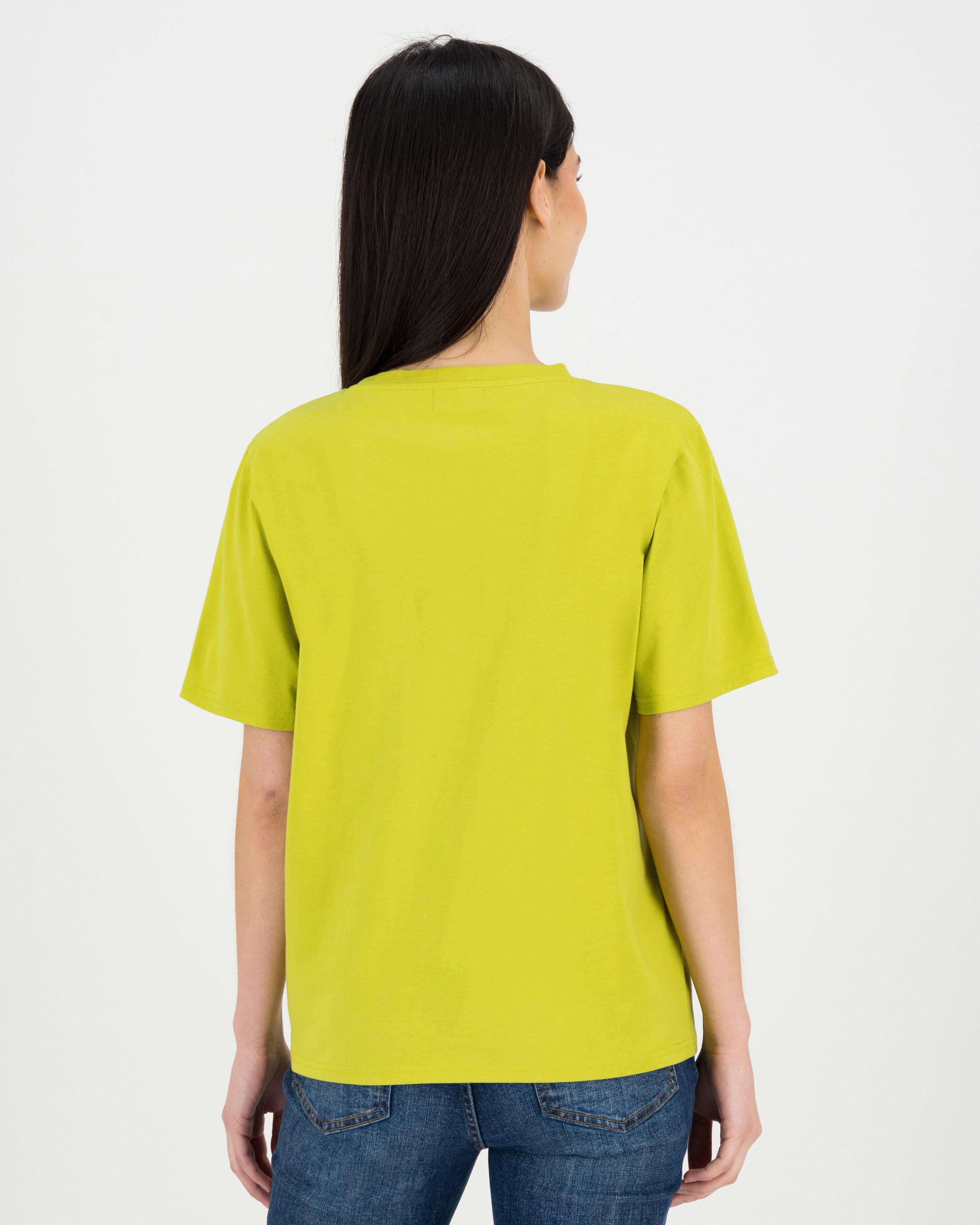 O Stacey Call-Out Tee -  Green