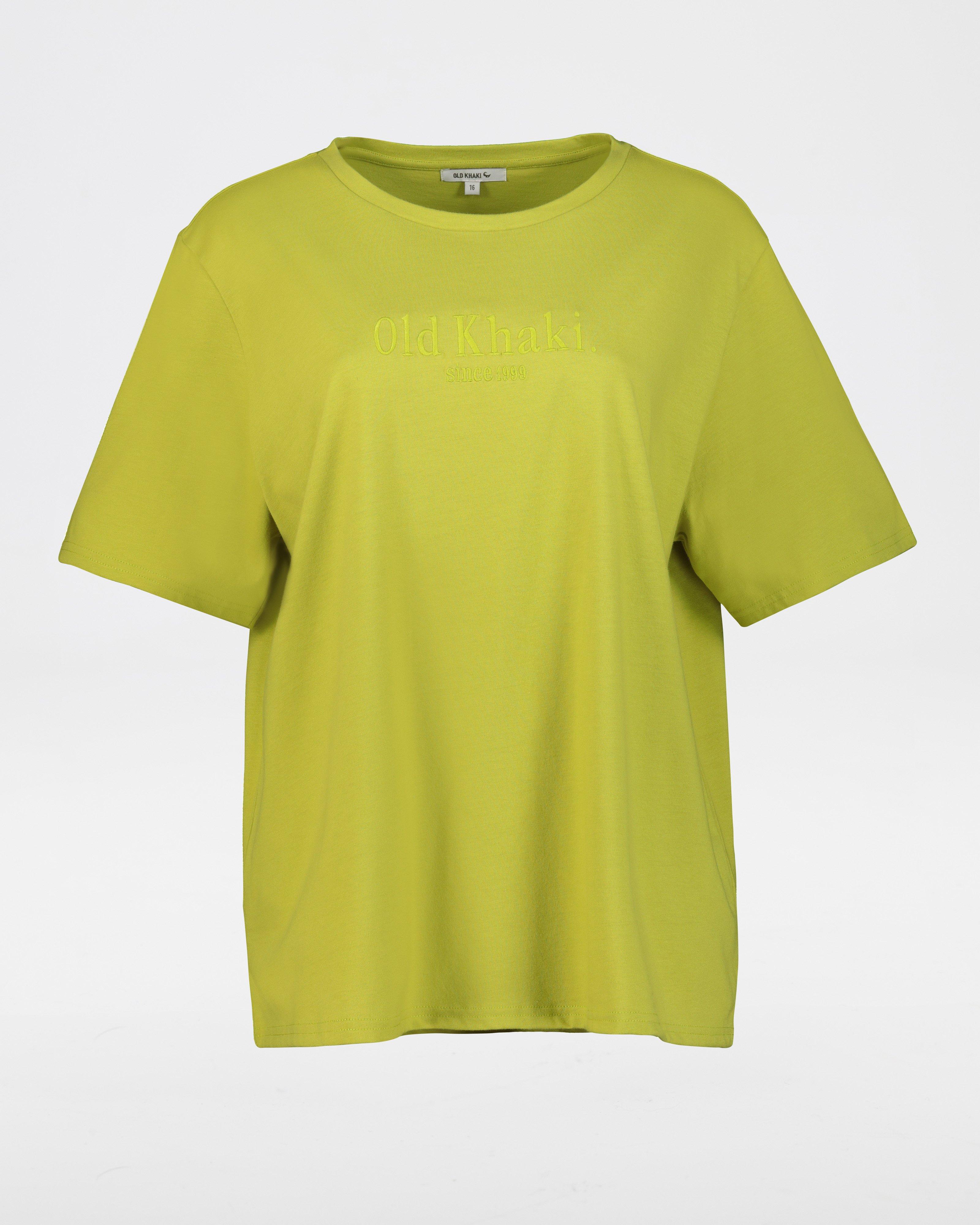 O Stacey Call-Out Tee -  Green