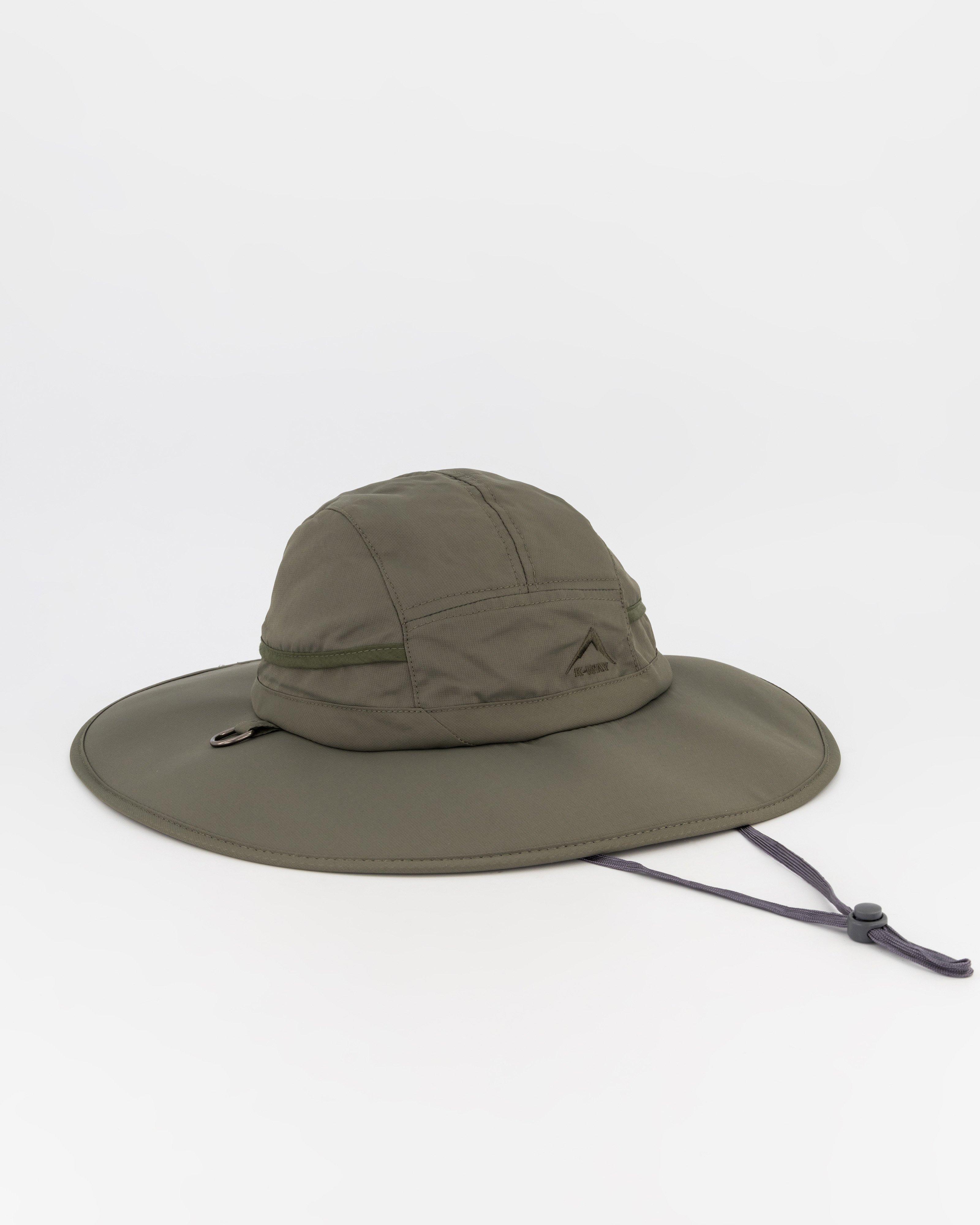 K-Way Plateau 2.0 Mesh Floppy Hat -  Dark Olive