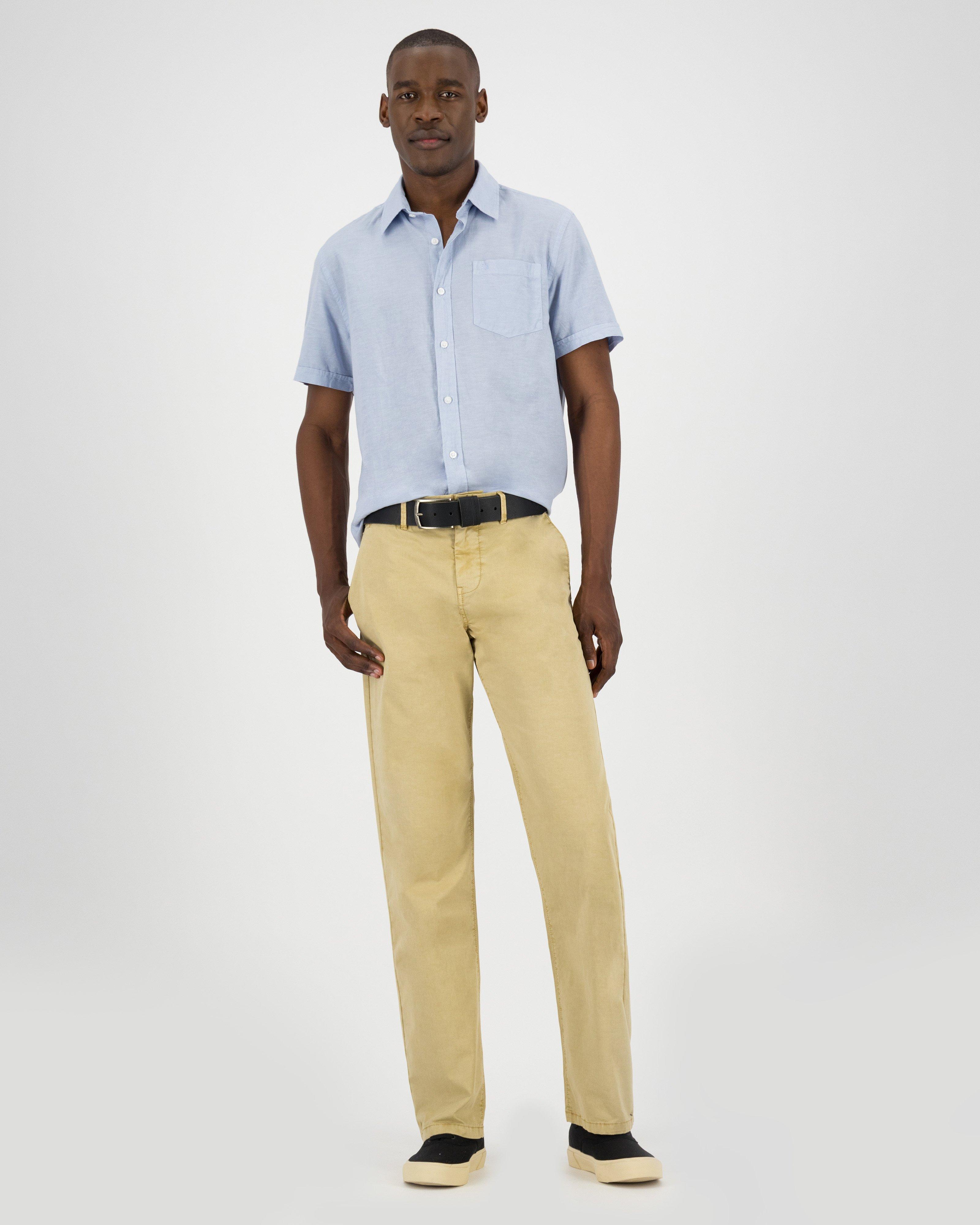 Men's Patrick Straight Chinos -  Khaki