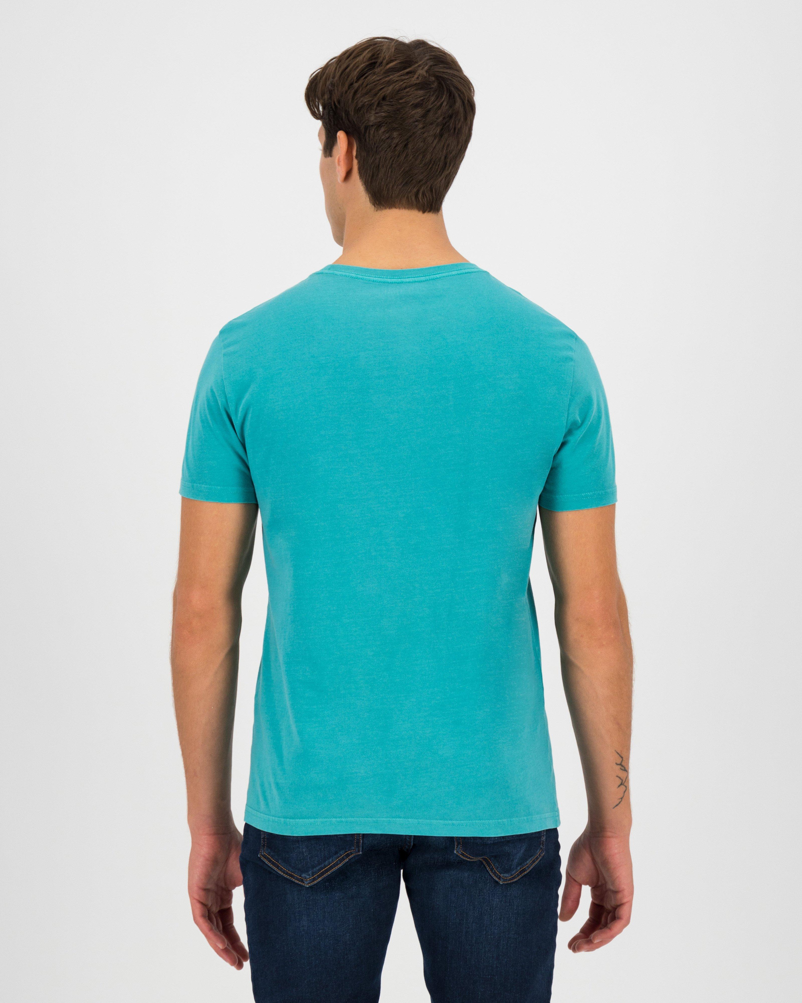 Men's Ace Relaxed Fit T-Shirt -  Turquoise