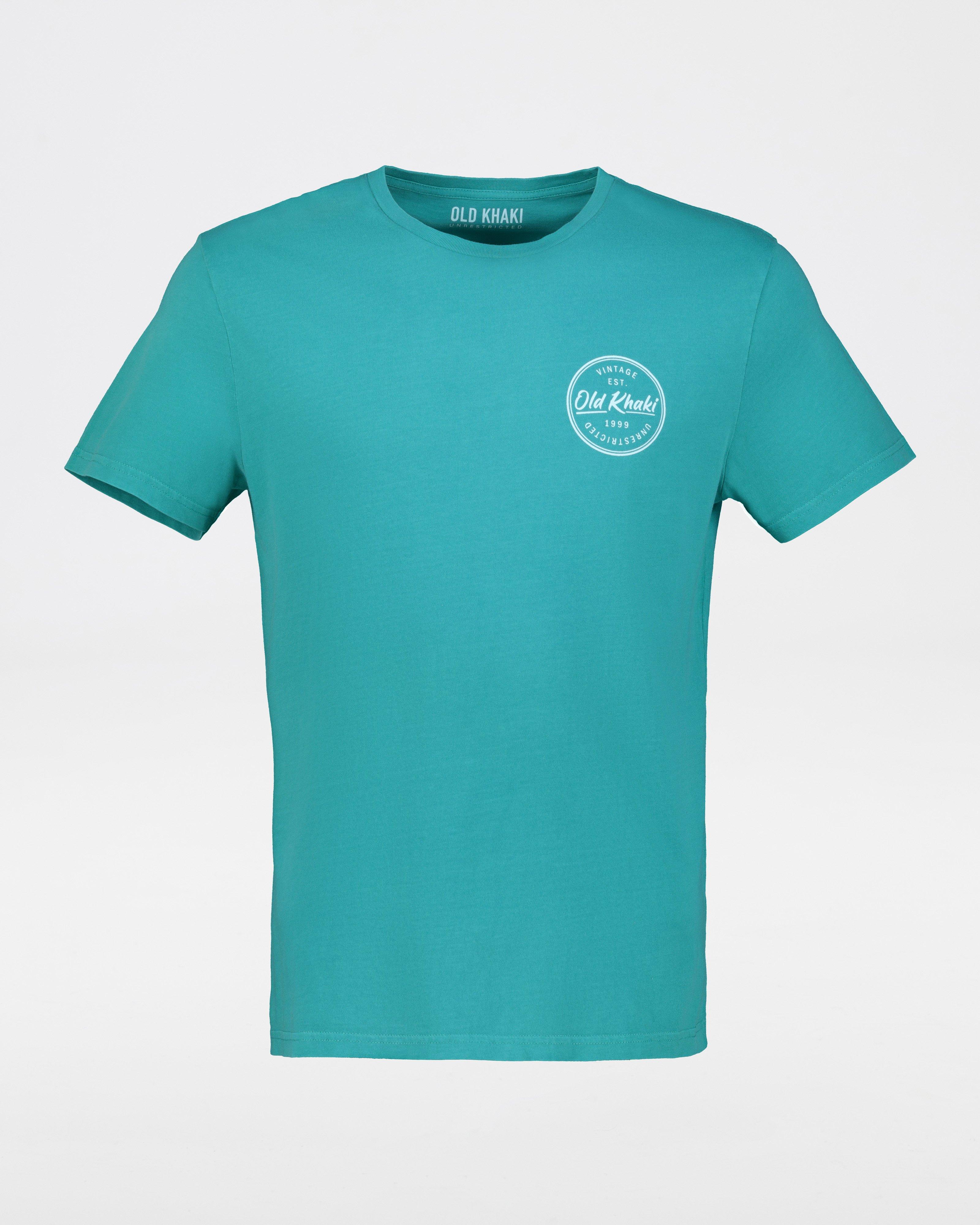 Men's Ace Relaxed Fit T-Shirt -  Turquoise