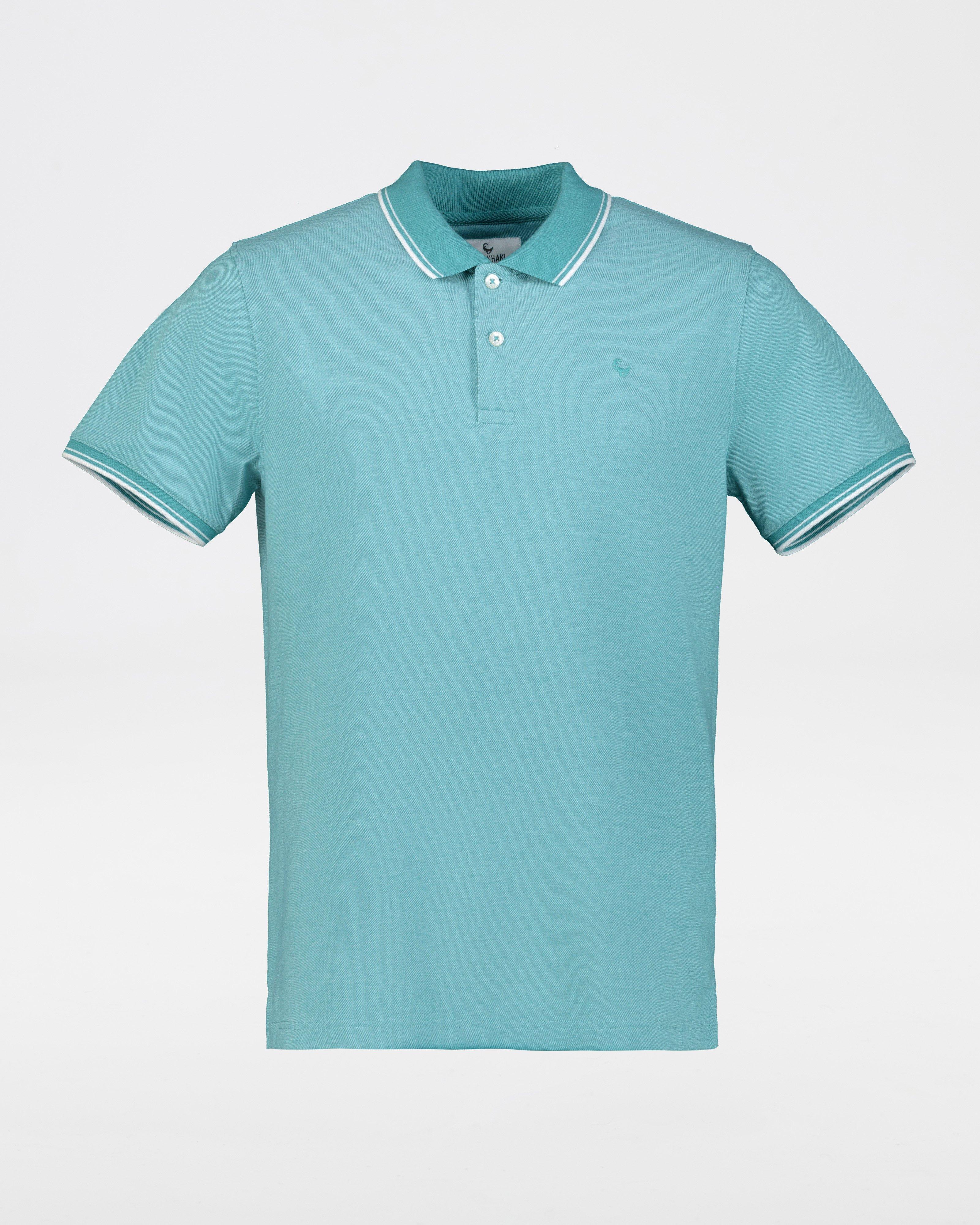 Men's Caleb Standard Fit Golfer -  Light Blue