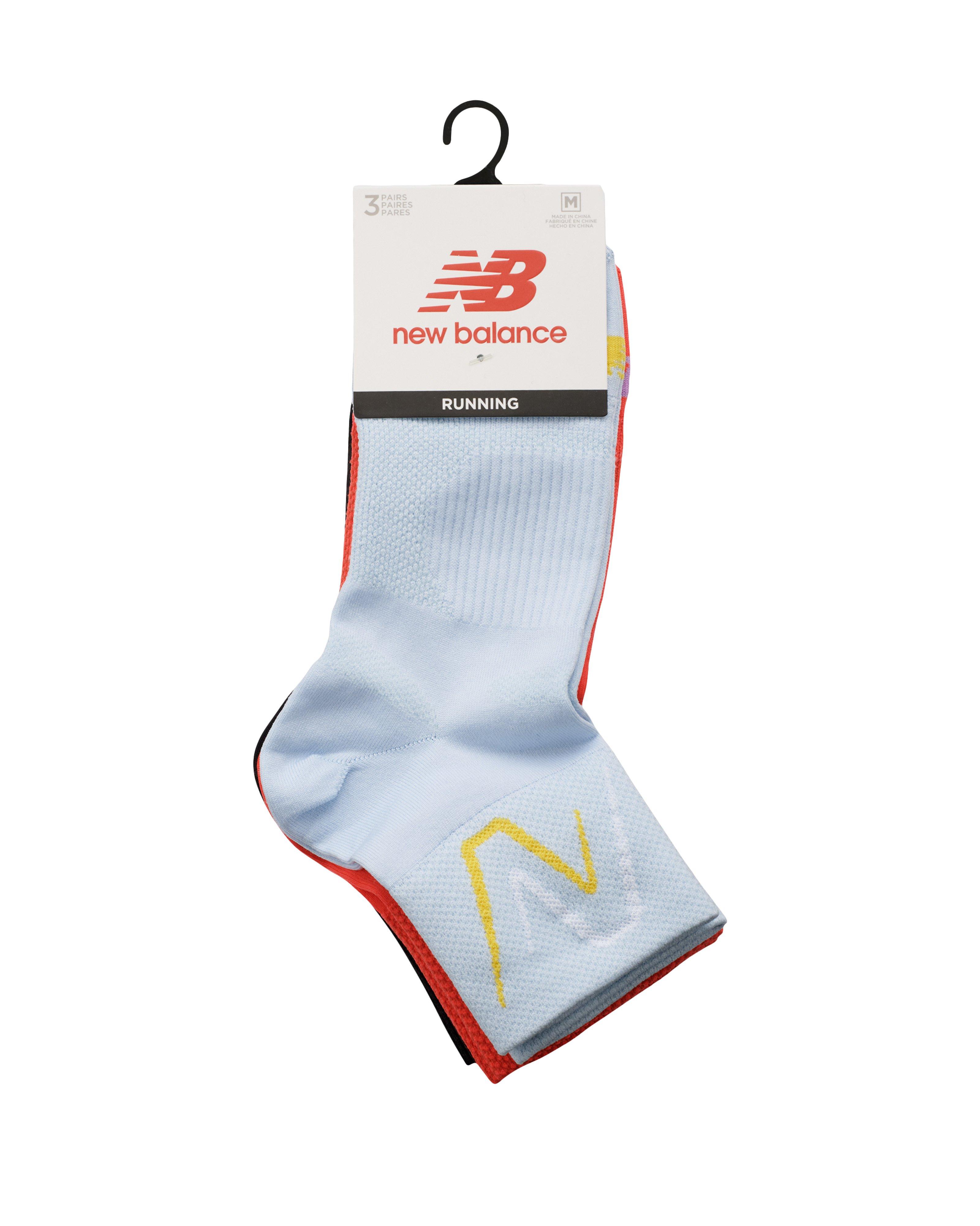 New Balance Women's Impact Run 3-Pack Ankle Socks | Cape Union Mart