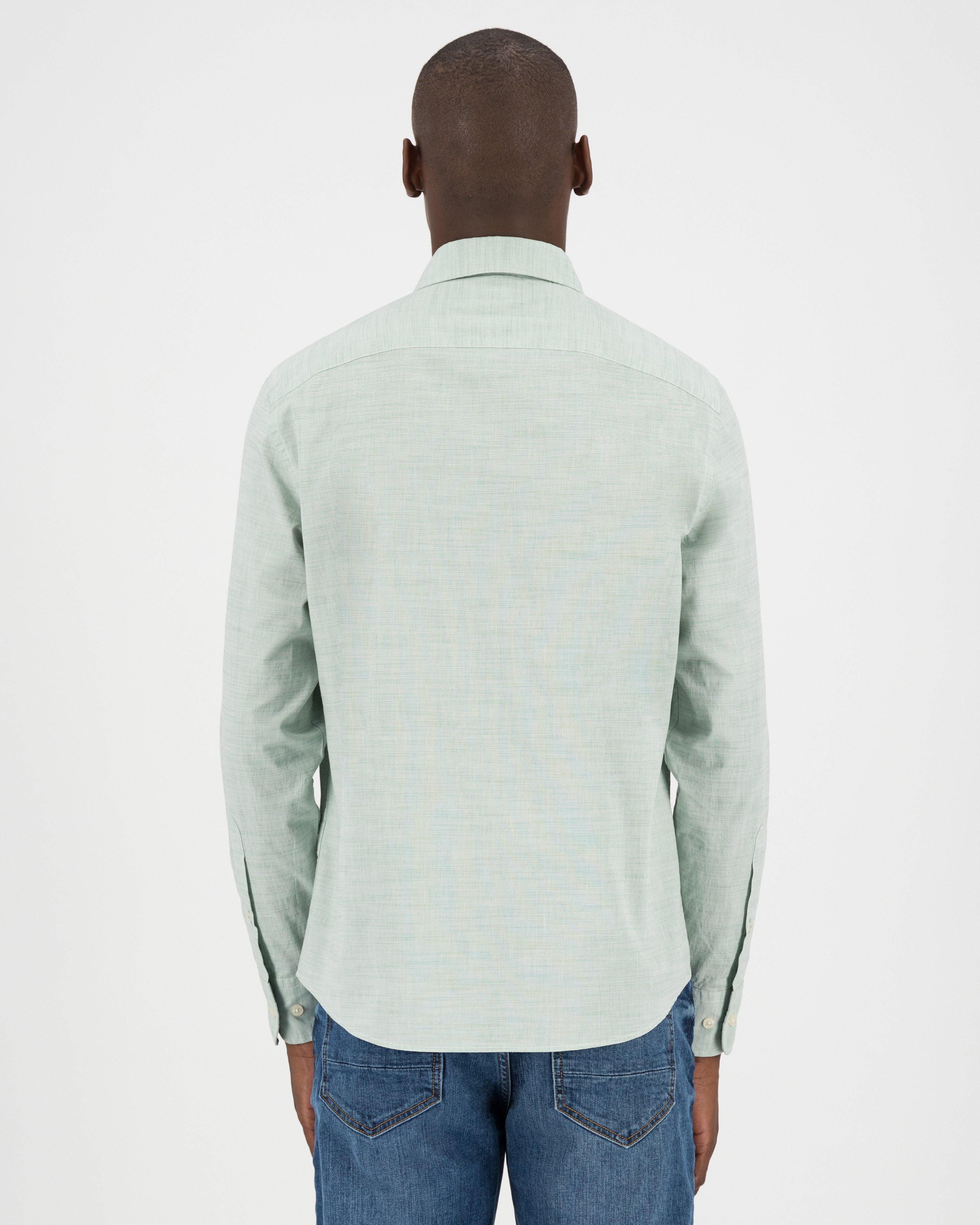 Men's James Slim Fit Shirt -  Green